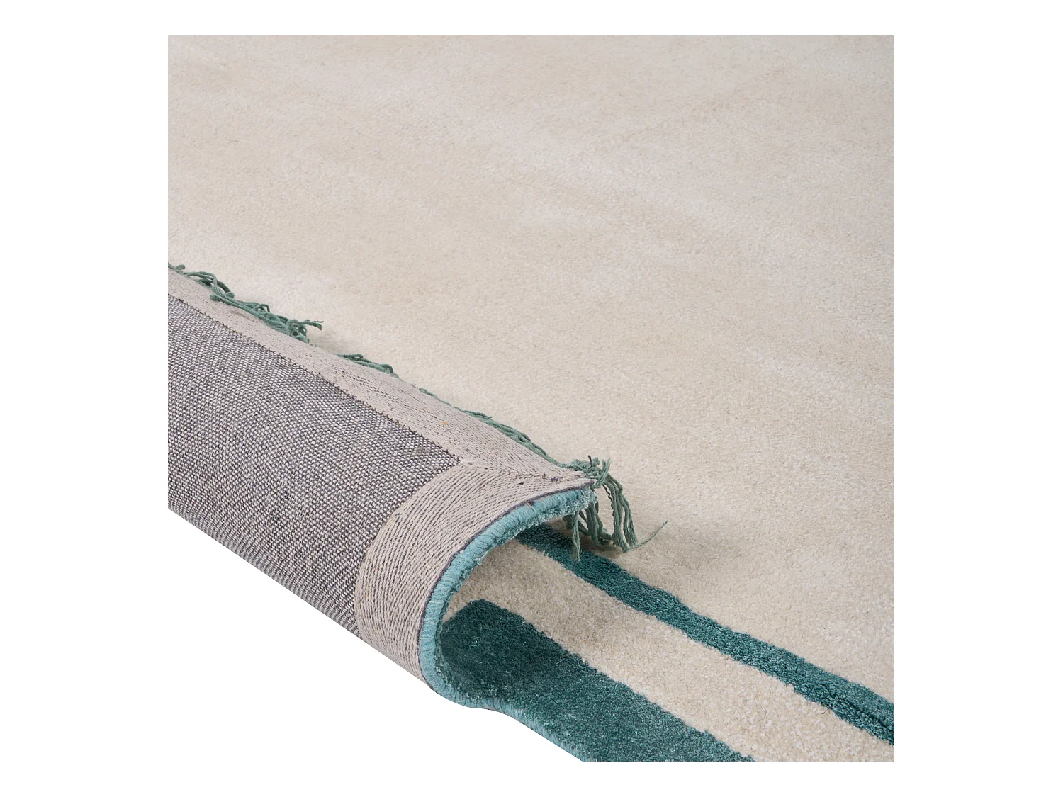 Vloerkleed viscose beige 160 x 230 cm BERWARI