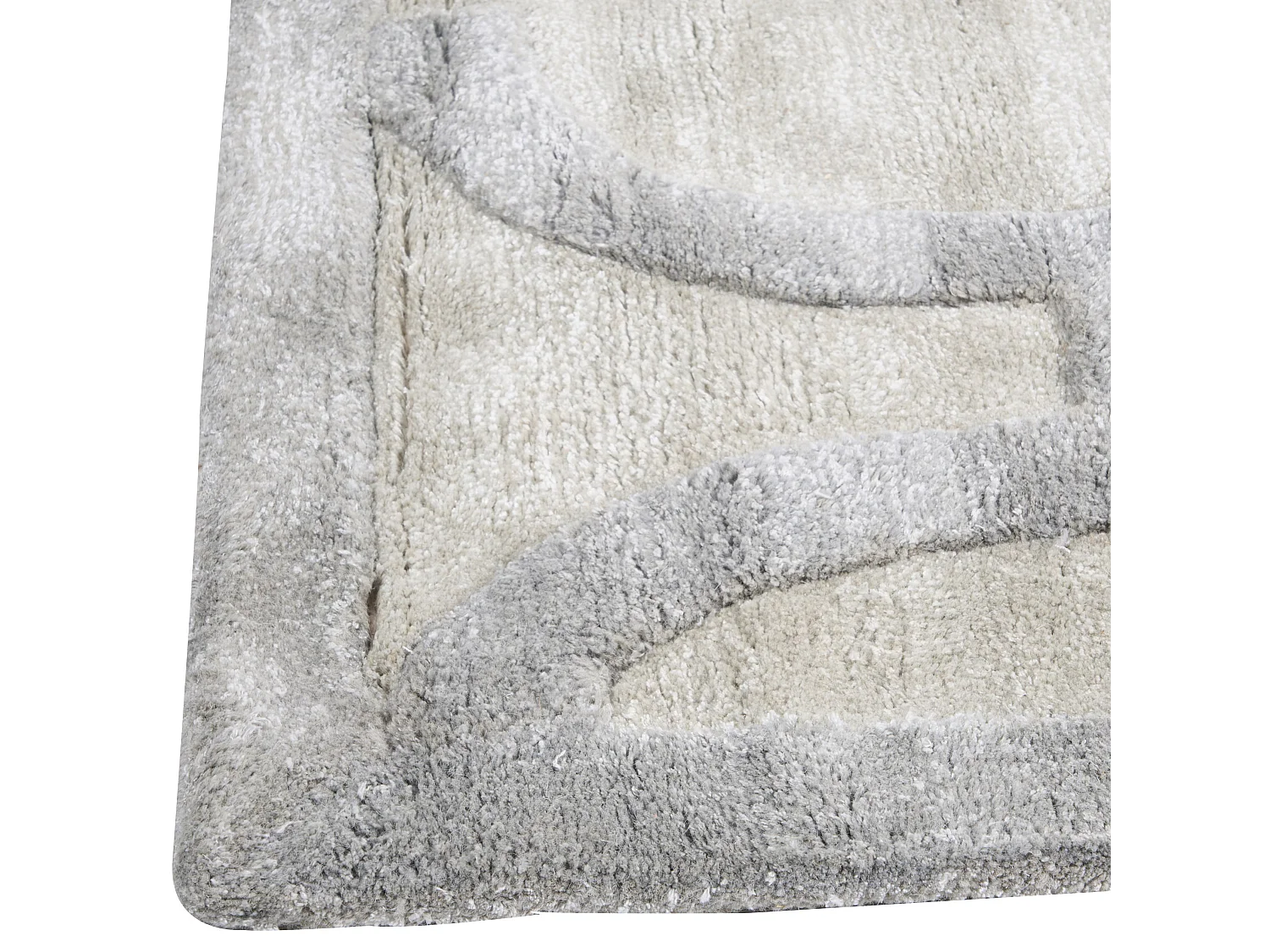 Tapis GWANI Beige 160 x 230 cm Soie artificielle