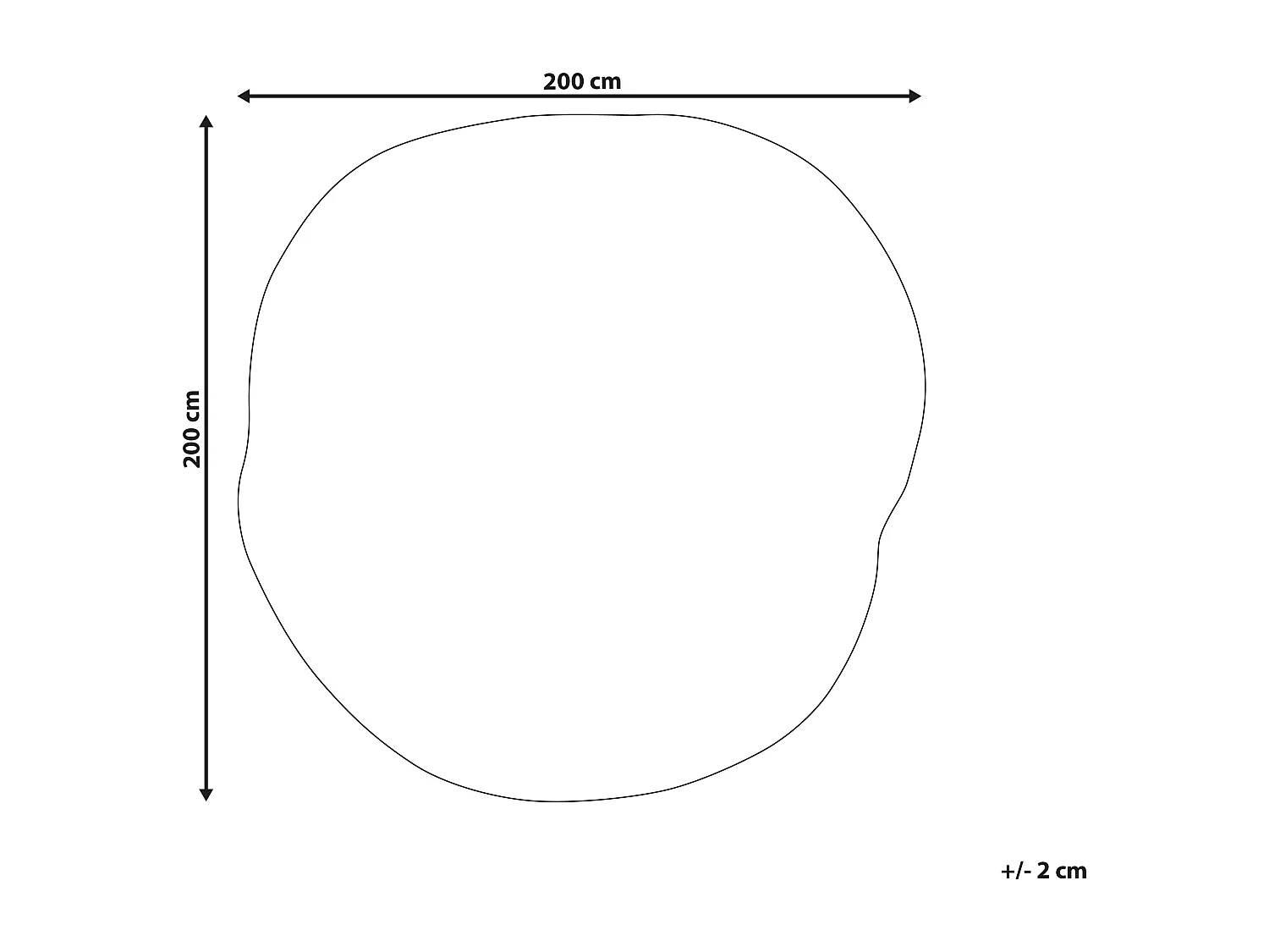 Teppich Viskose marineblau / blaugrün 200 x 200 cm Kurzflor KANRACH