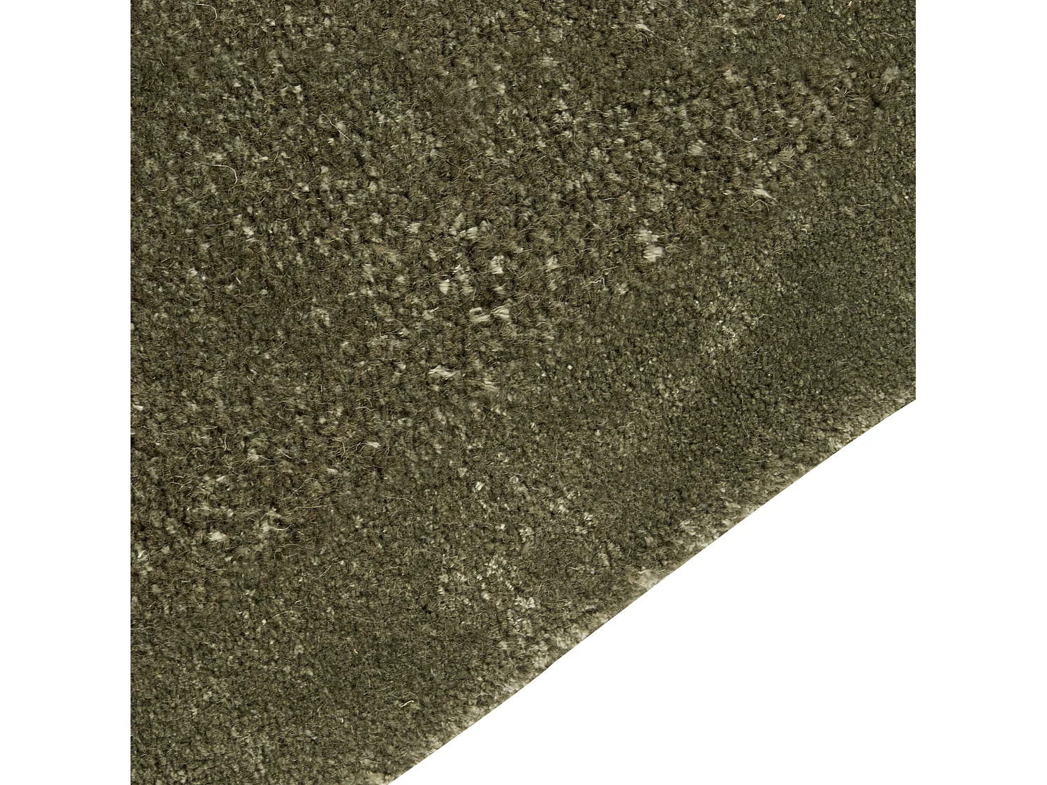Rug BERANI Dark Green 80 x 250 cm Viscose