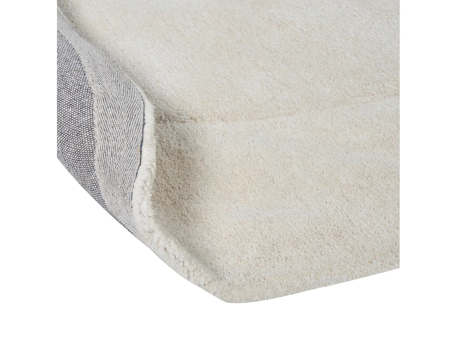 Dywan z wiskozy 200 x 300 cm złamana biel MITHA