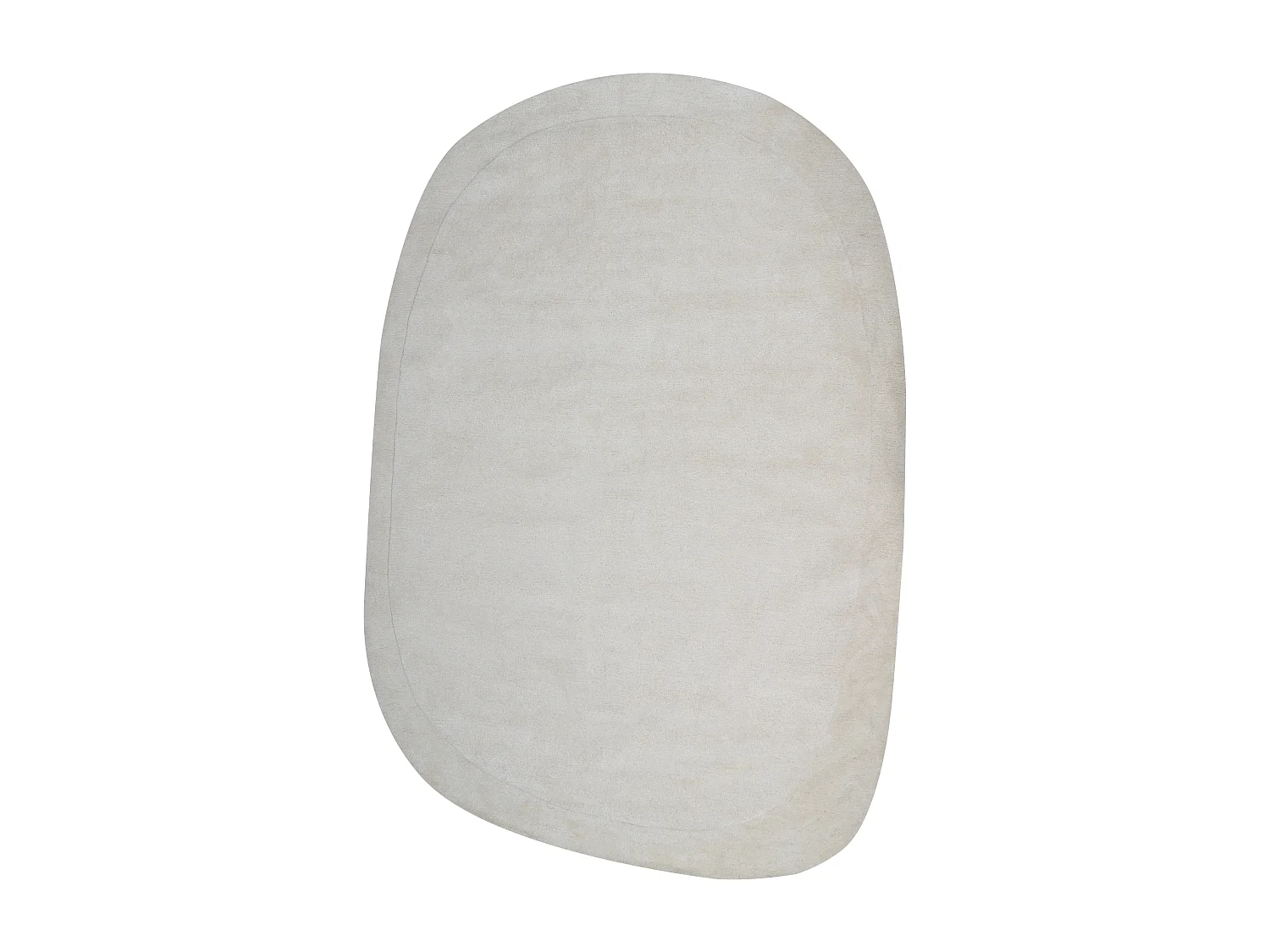 Tapete em viscose branco creme 200 x 300 cm MITHA