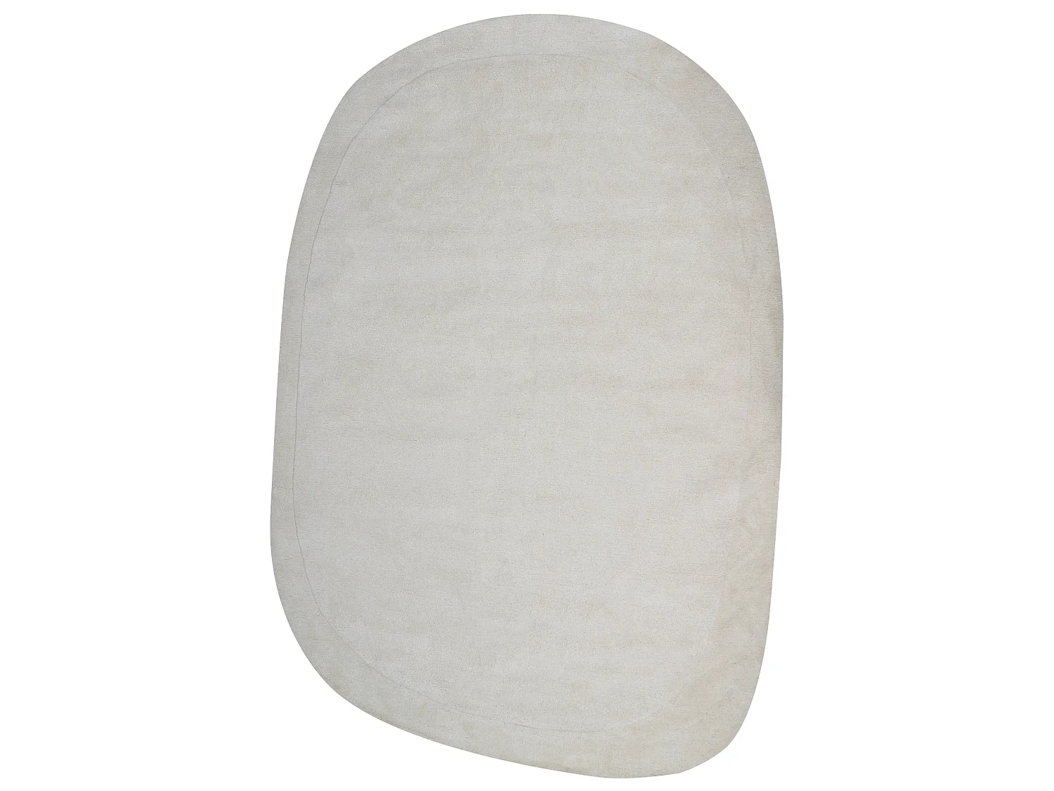 Tappeto viscosa bianco sporco 200 x 300 cm MITHA