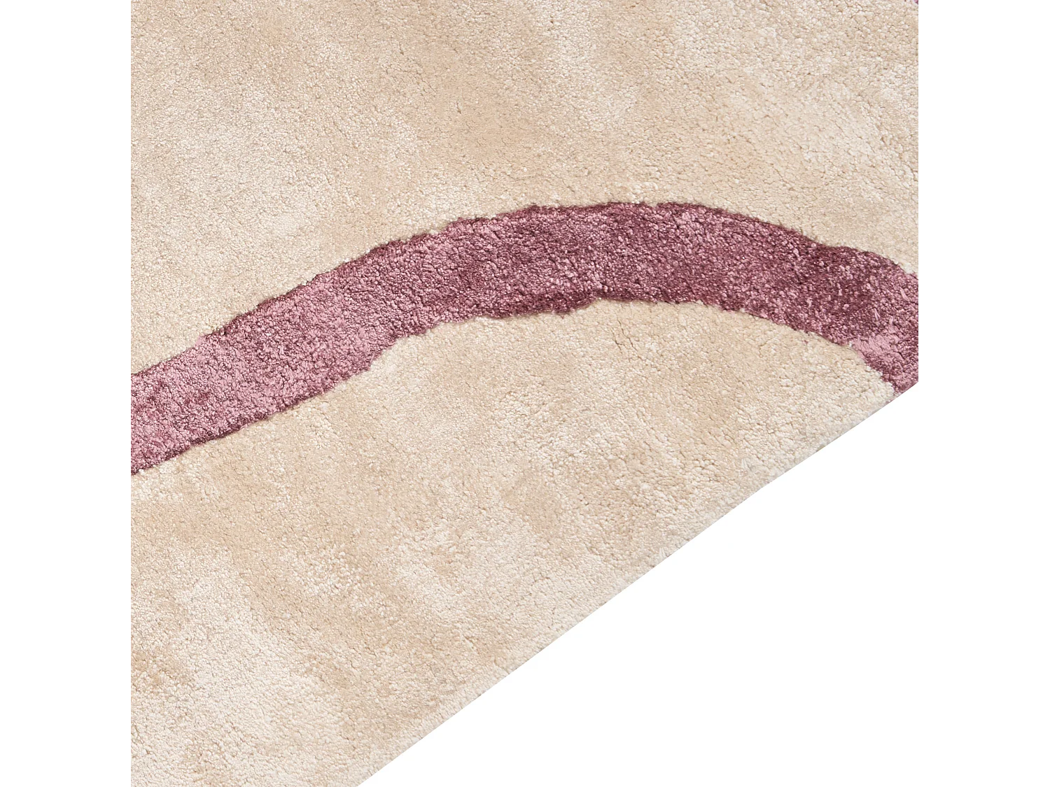 Tapis KAPPAR Beige 160 x 230 cm Soie artificielle