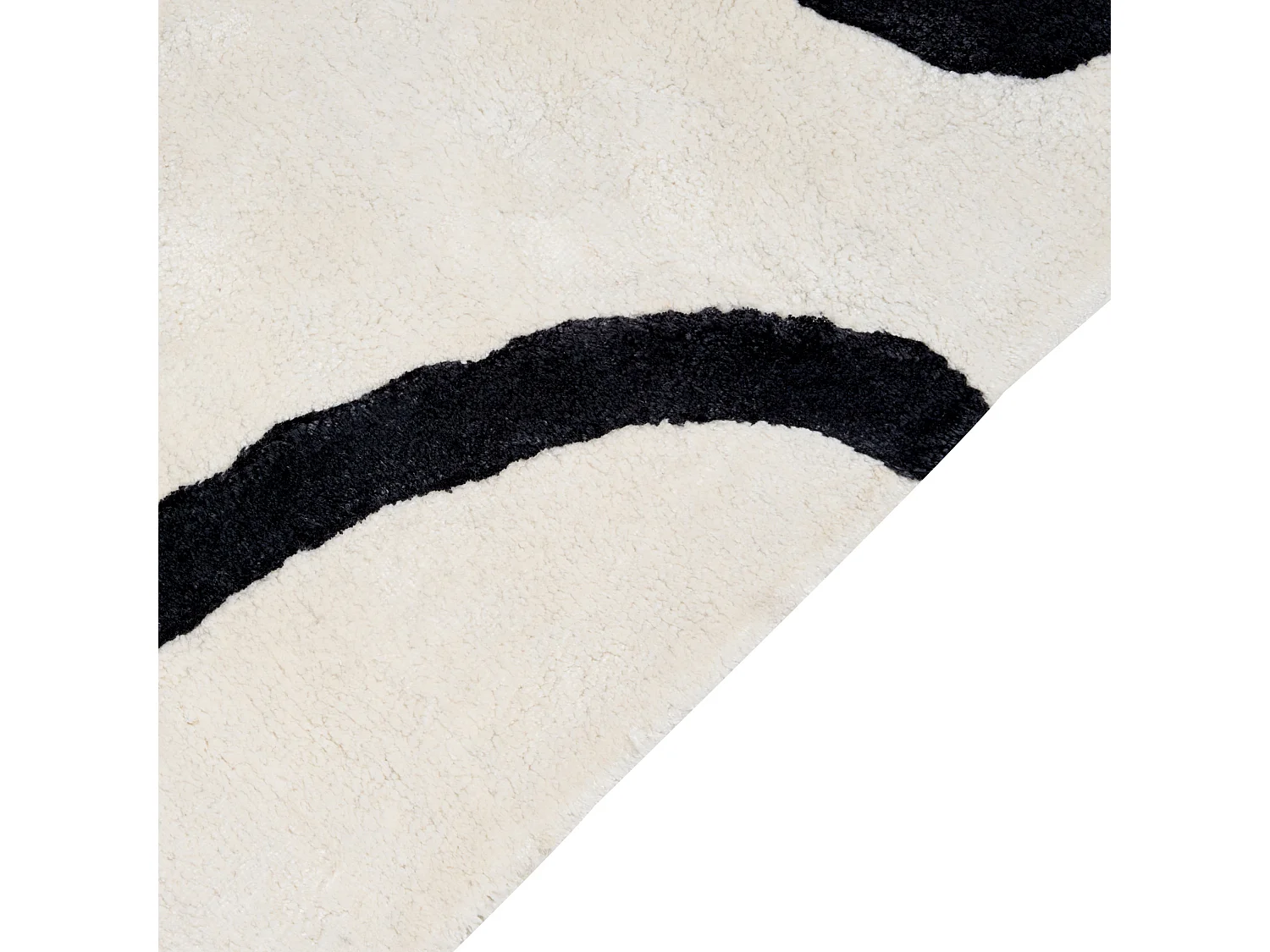 Tapis KAPPAR Blanc 160 x 230 cm Soie artificielle