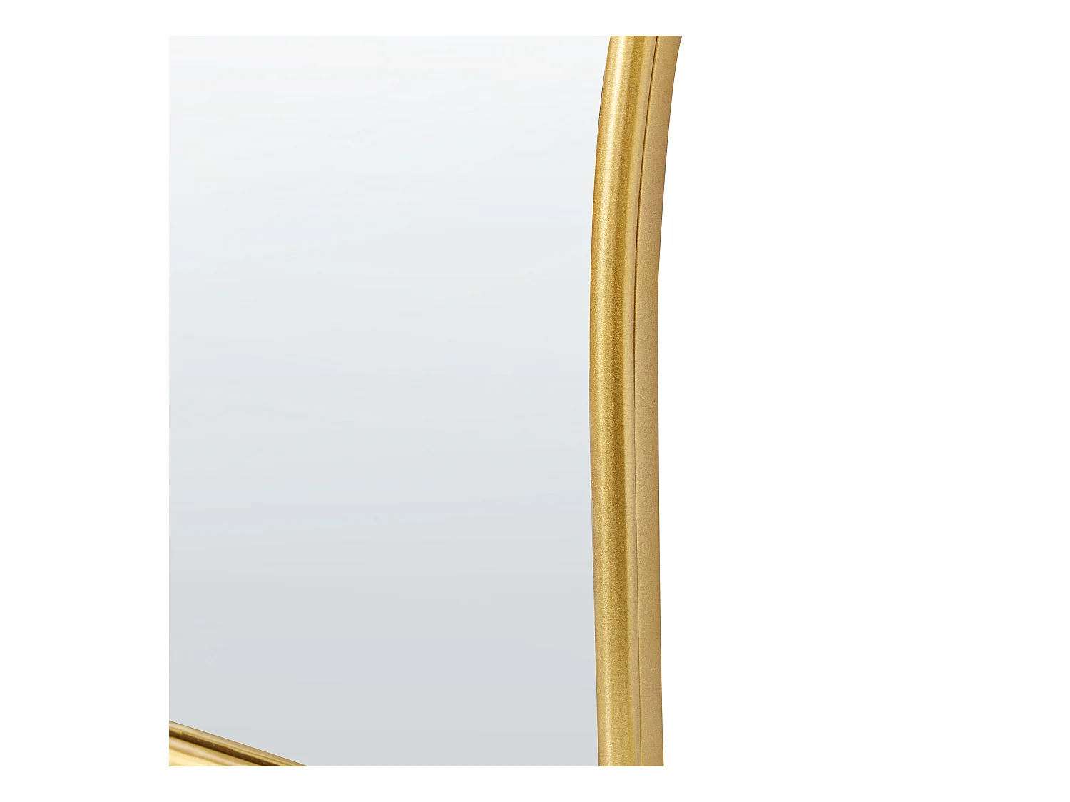 Miroir NOTH 45 cm 53 cm Métal Doré