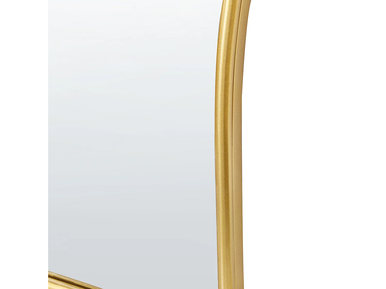 Dekorativer Wandspiegel Glamour Stil Wanddekoration 45 x 52 cm Gold Noth