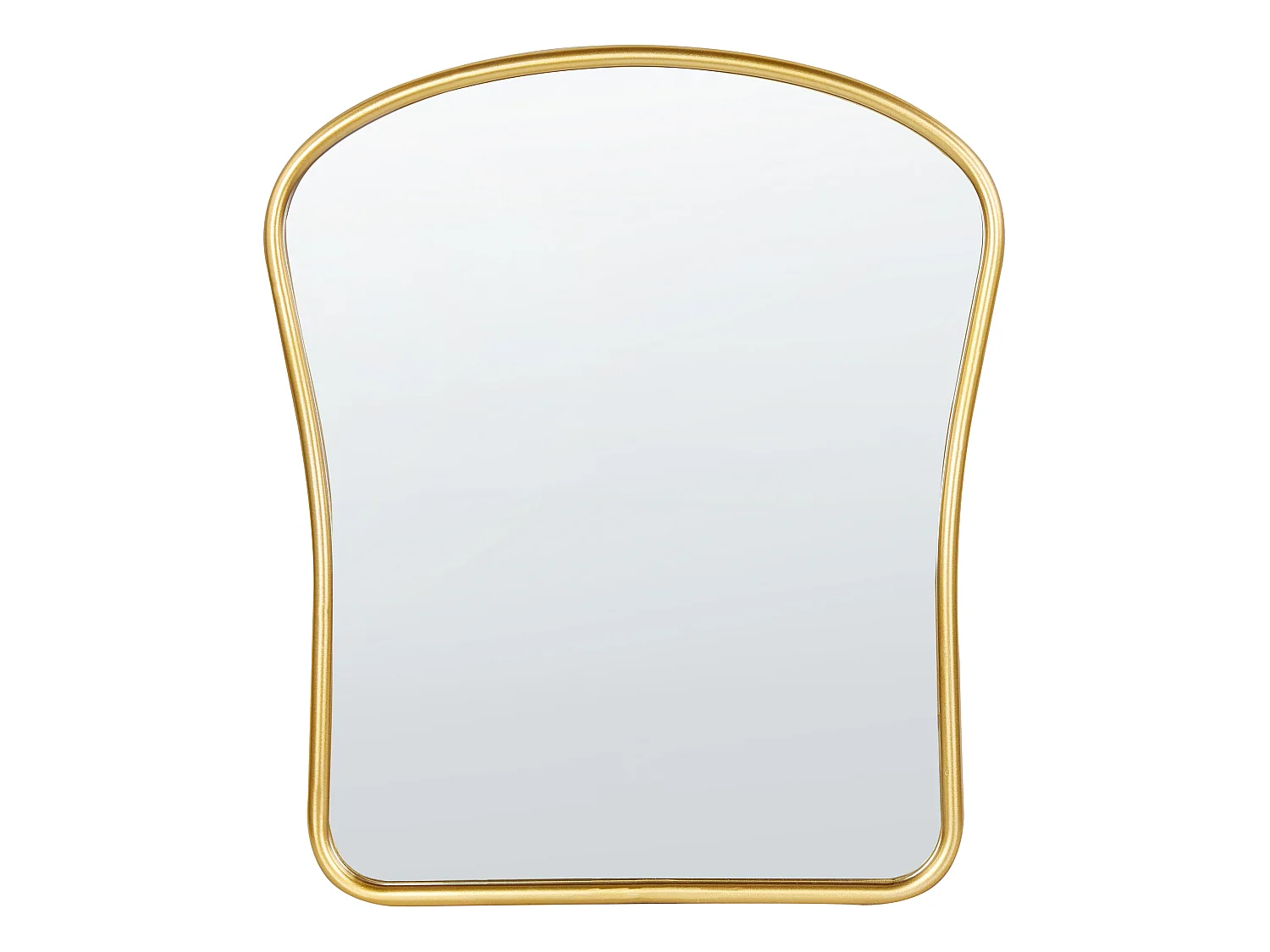 Miroir NOTH 45 cm 53 cm Métal Doré