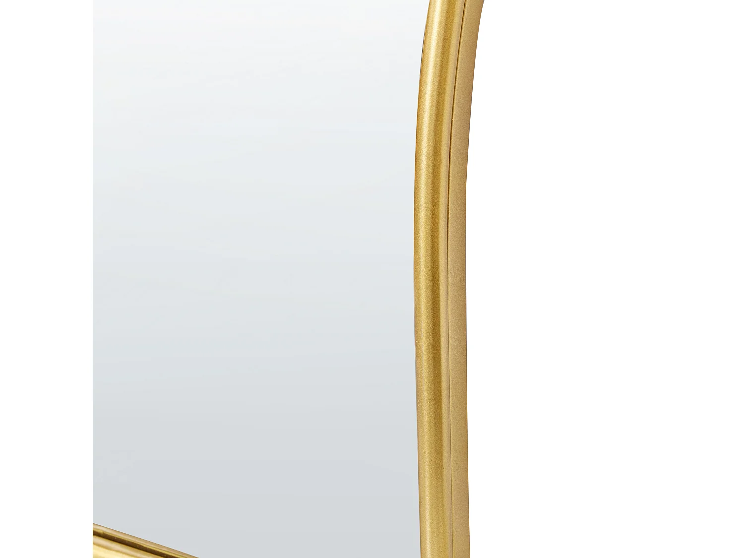 Miroir NOTH 45 cm 53 cm Métal Doré