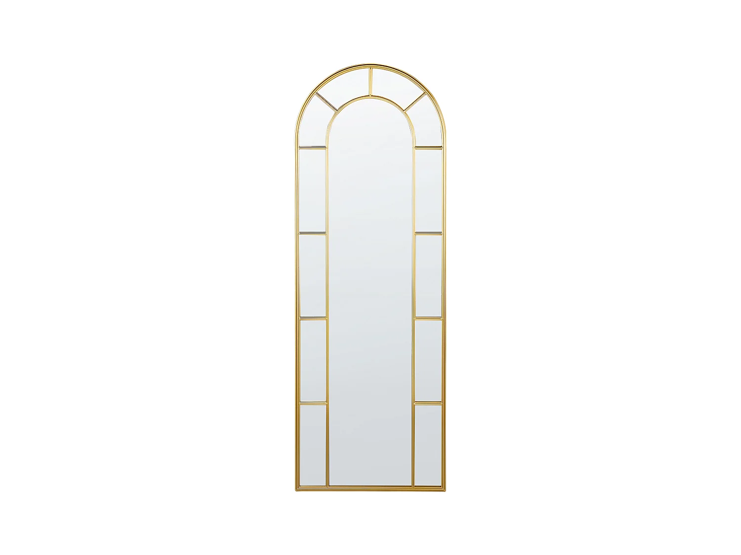 Miroir CROSSES 60 cm 170 cm Métal Doré