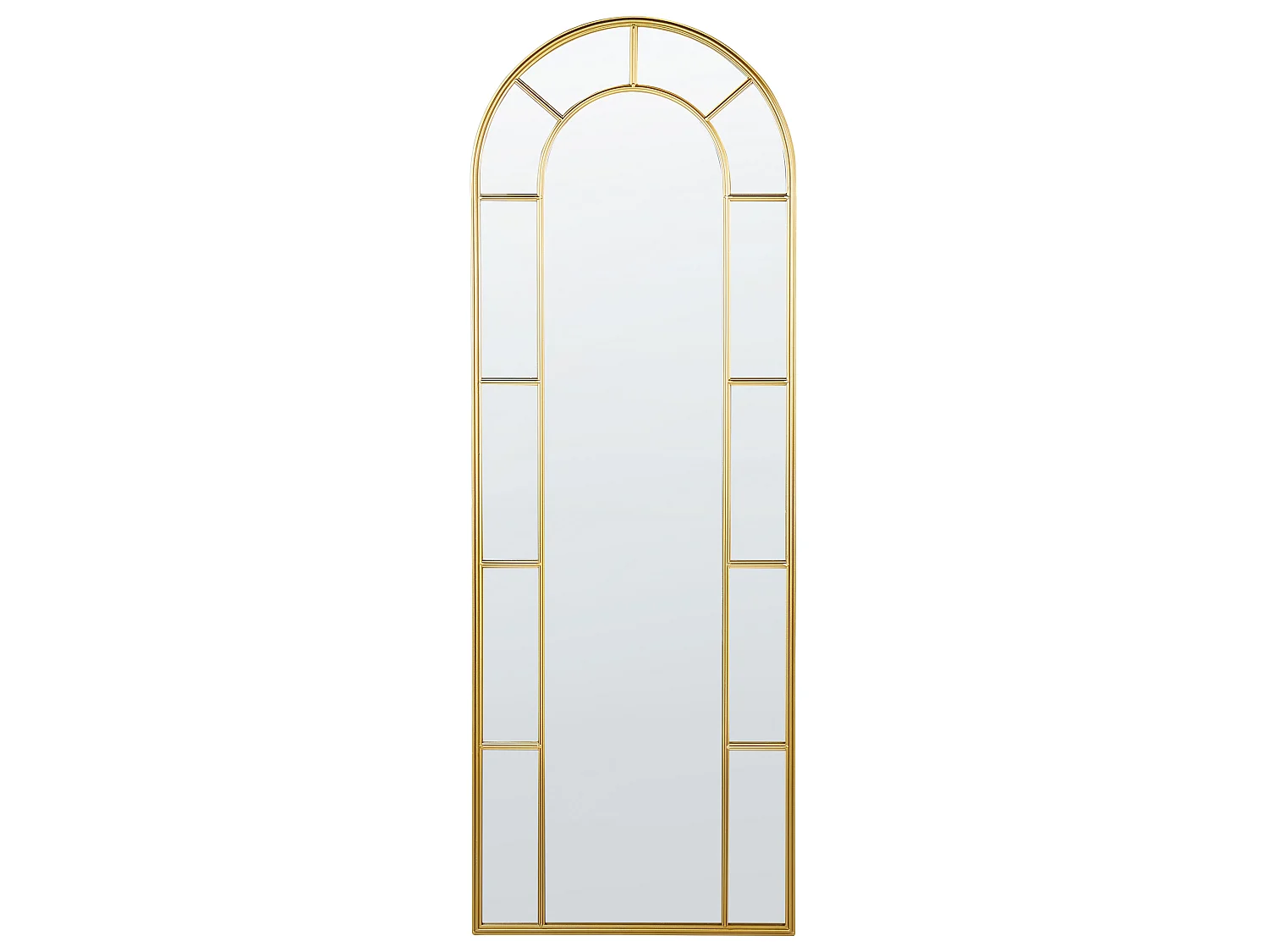 Miroir CROSSES 60 cm 170 cm Métal Doré