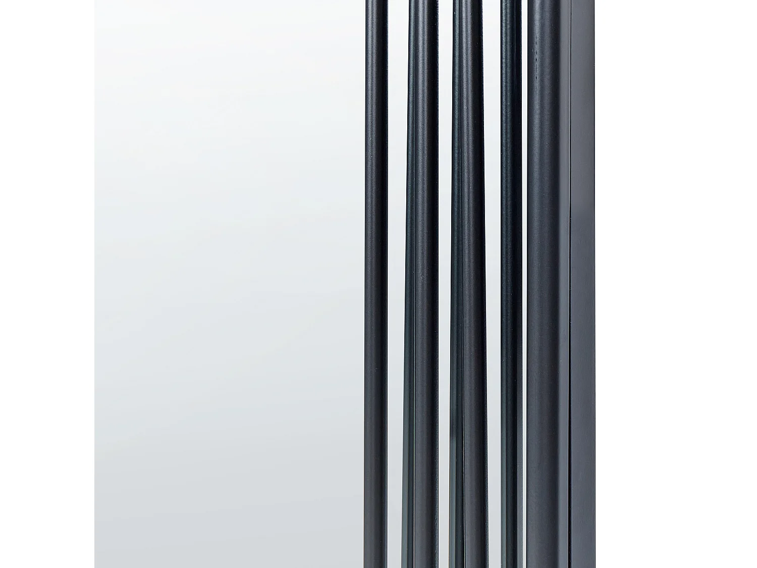 Miroir AJAIN 45 cm 146 cm Métal Noir