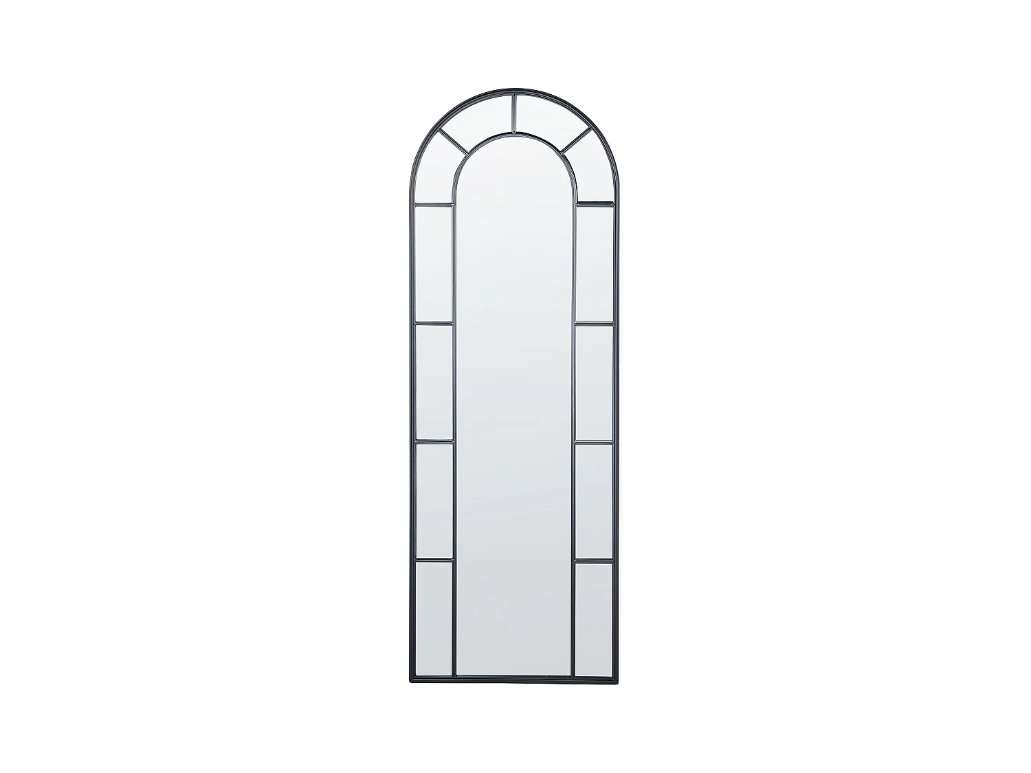 Miroir CROSSES 60 cm 170 cm Métal Noir