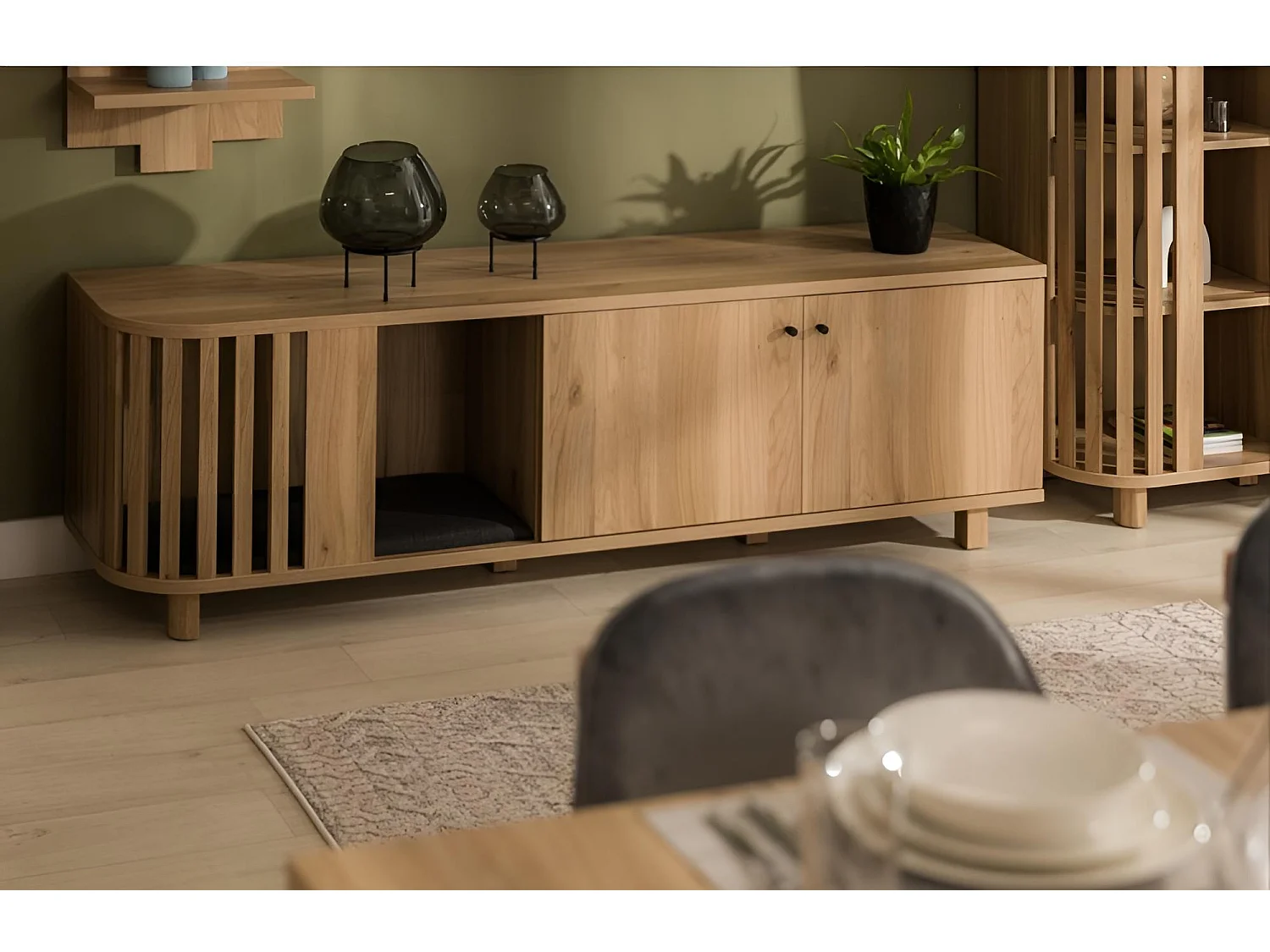 Lavagna TV Panflury/Artisan/Marrone