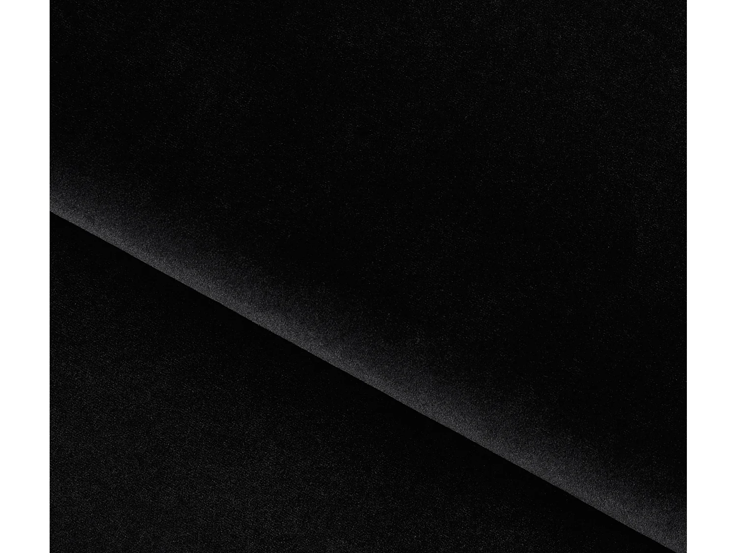 Lit Venus S (140x200)/Tissu/Noir