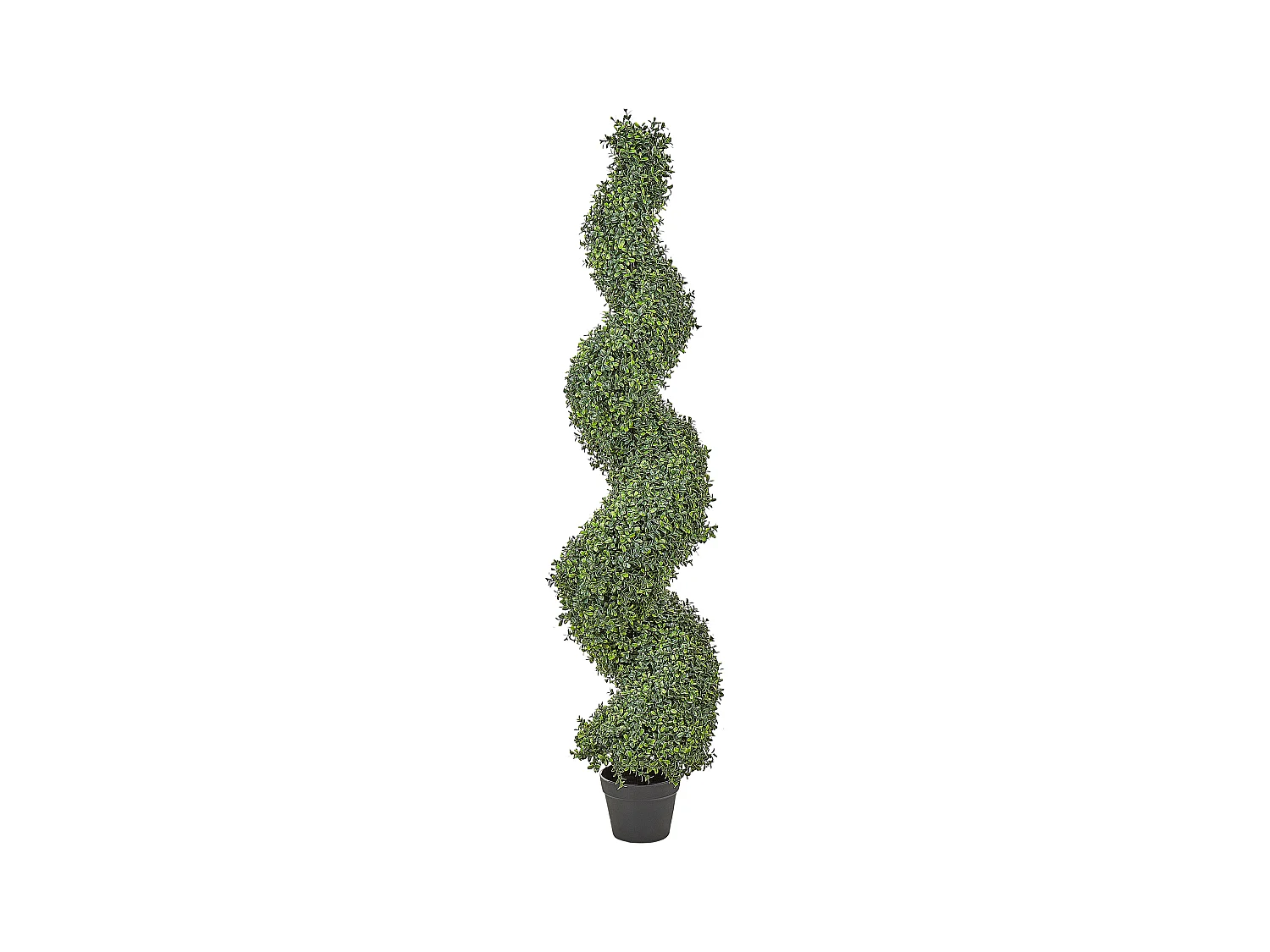 Plante artificielle BUXUS SPIRAL TREE 158 cm Vert