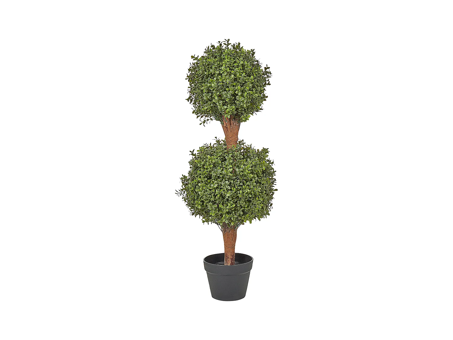 Kunstpflanze im Blumentopf 92 cm BUXUS BALL TREE