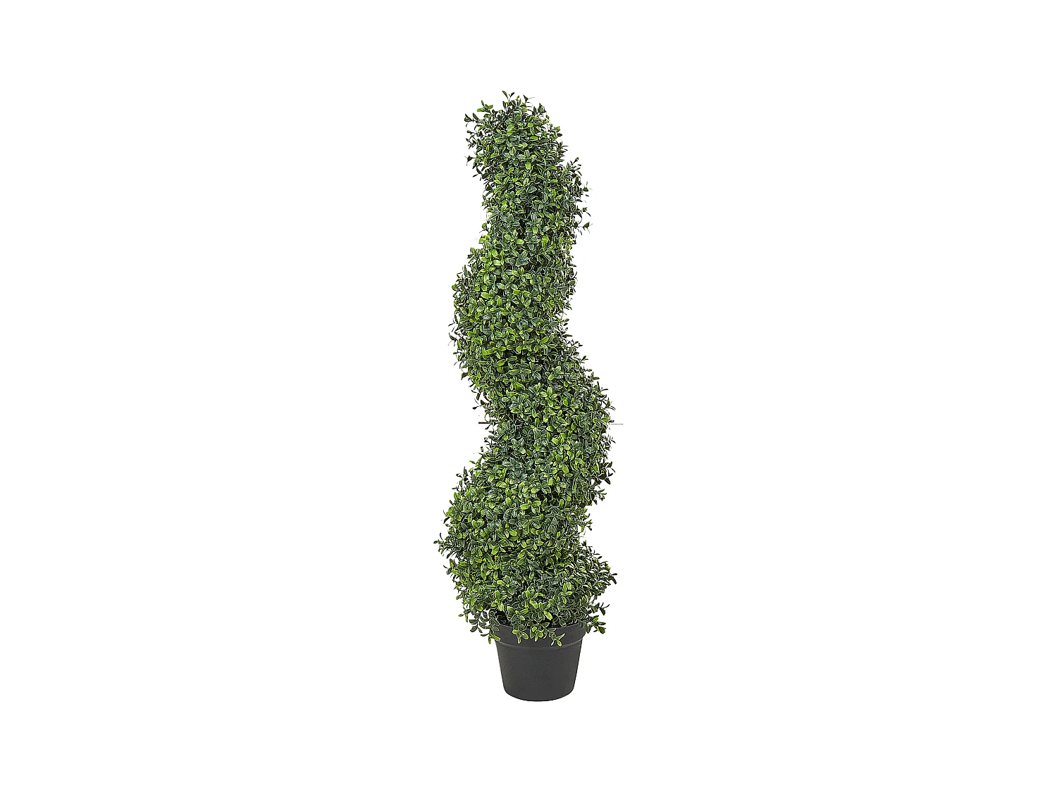 Plante artificielle BUXUS SPIRAL TREE 98 cm Vert