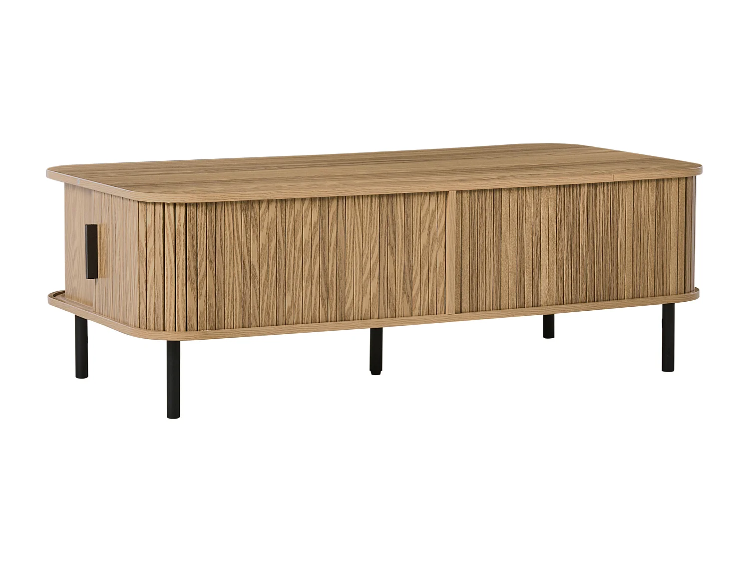 Table basse BRADLEY Marron avec rangement