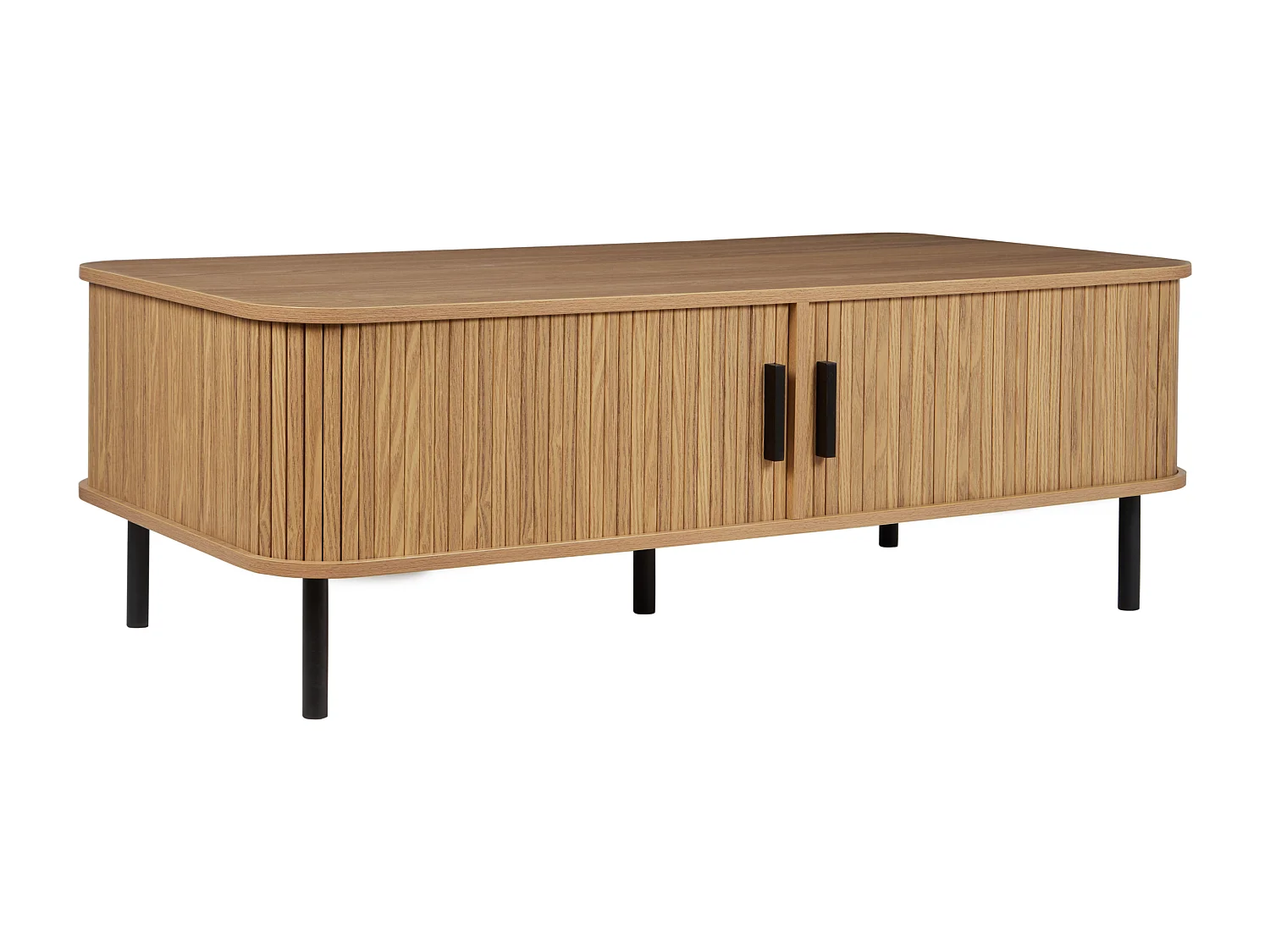 Table basse BRADLEY Marron avec rangement