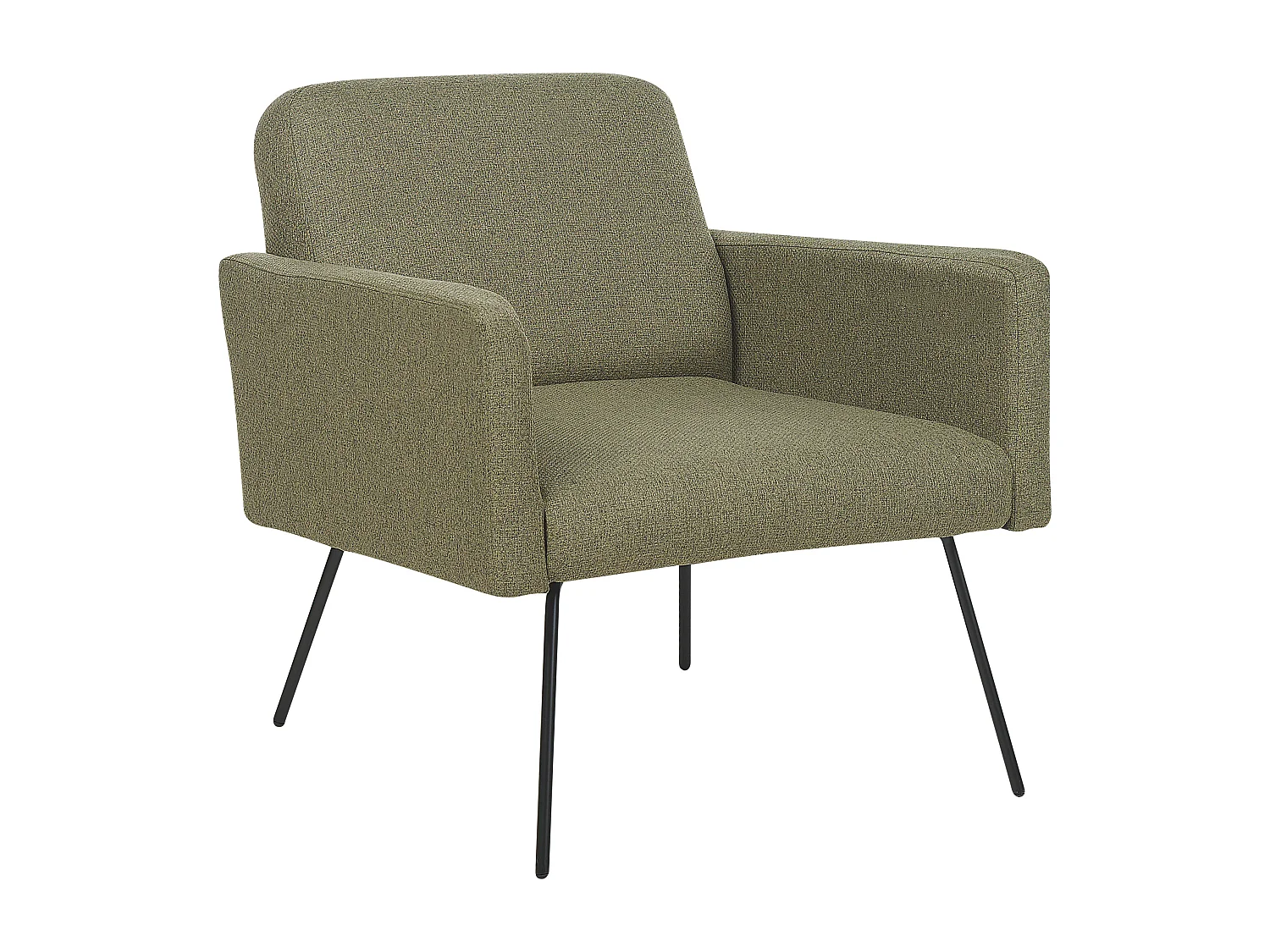 Fauteuil NARKEN Tissu Vert olive