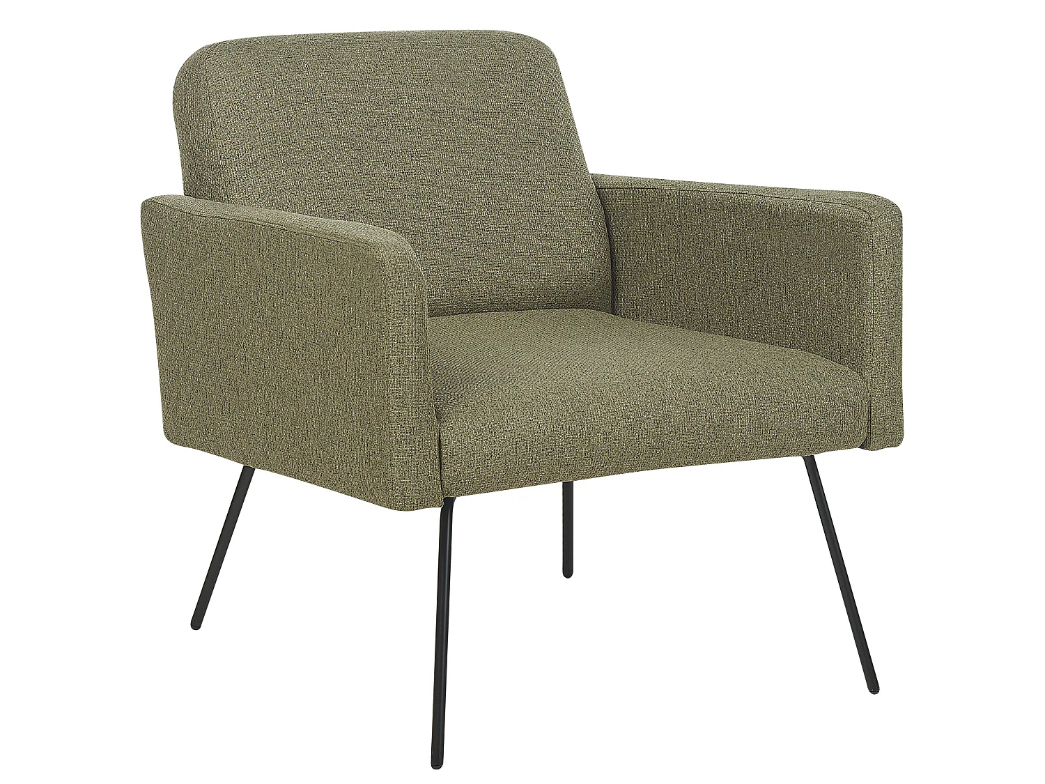 Fauteuil NARKEN Tissu Vert olive