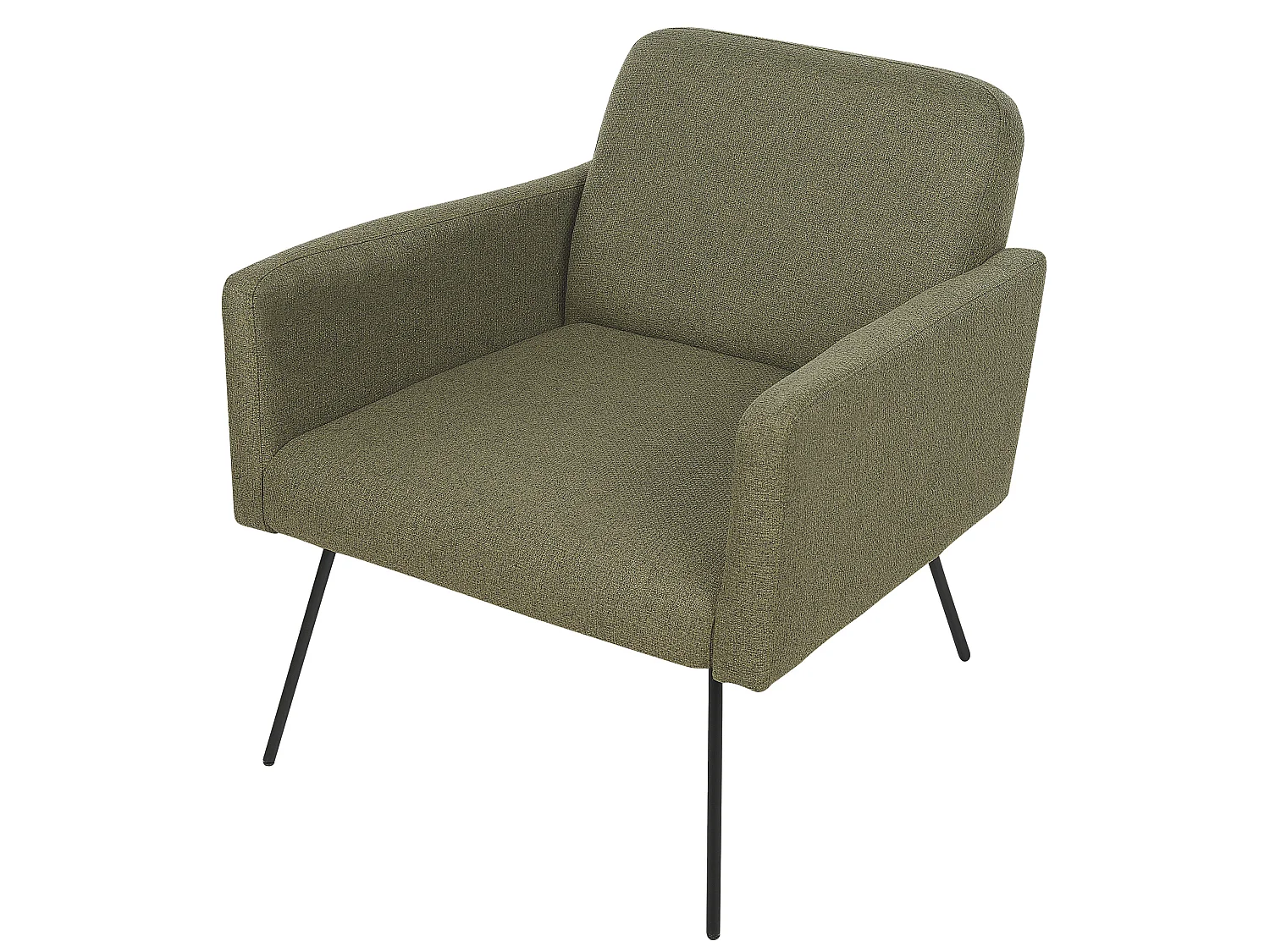 Fauteuil NARKEN Tissu Vert olive
