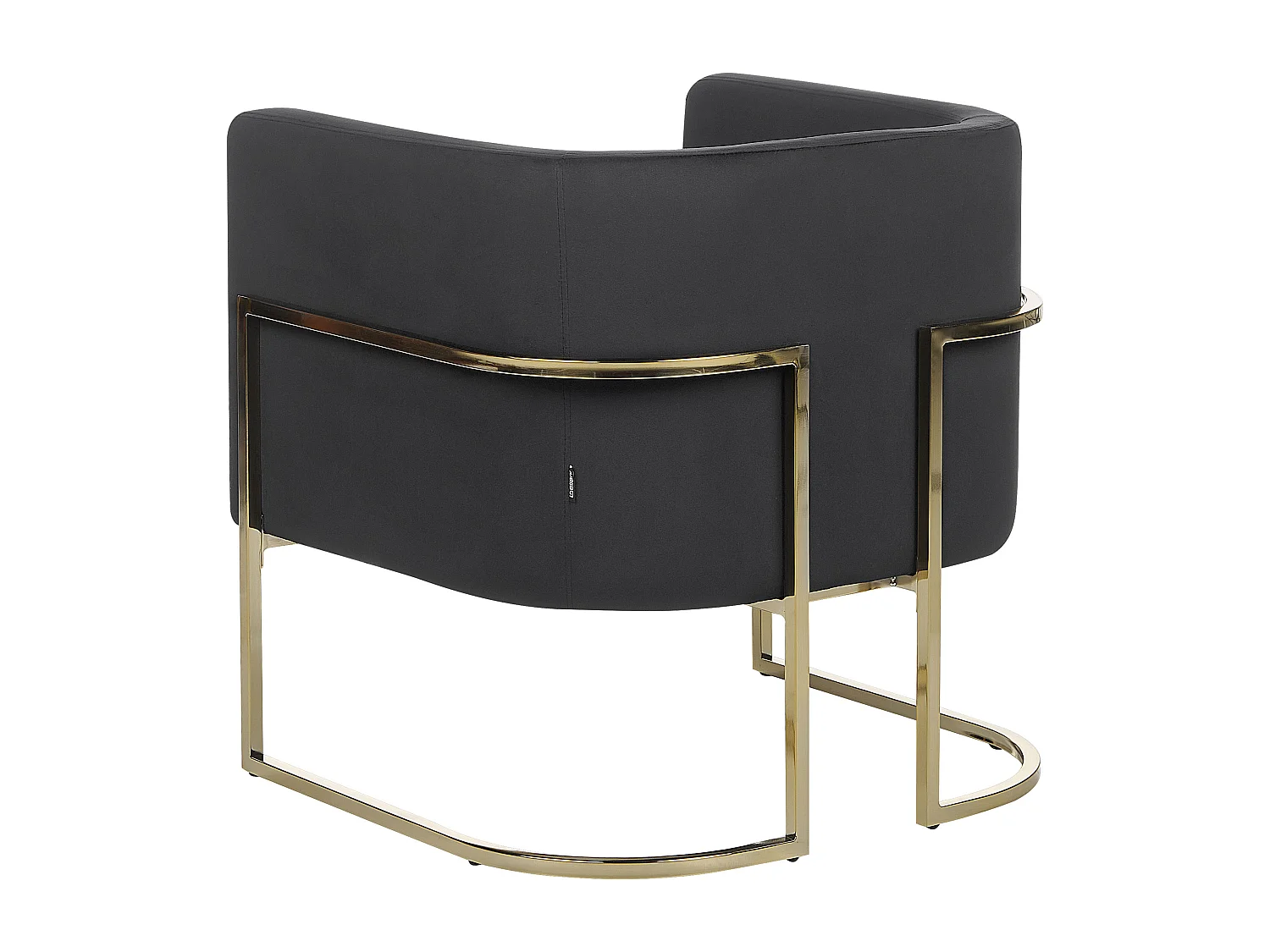 Fauteuil SIRKKA Velours Noir