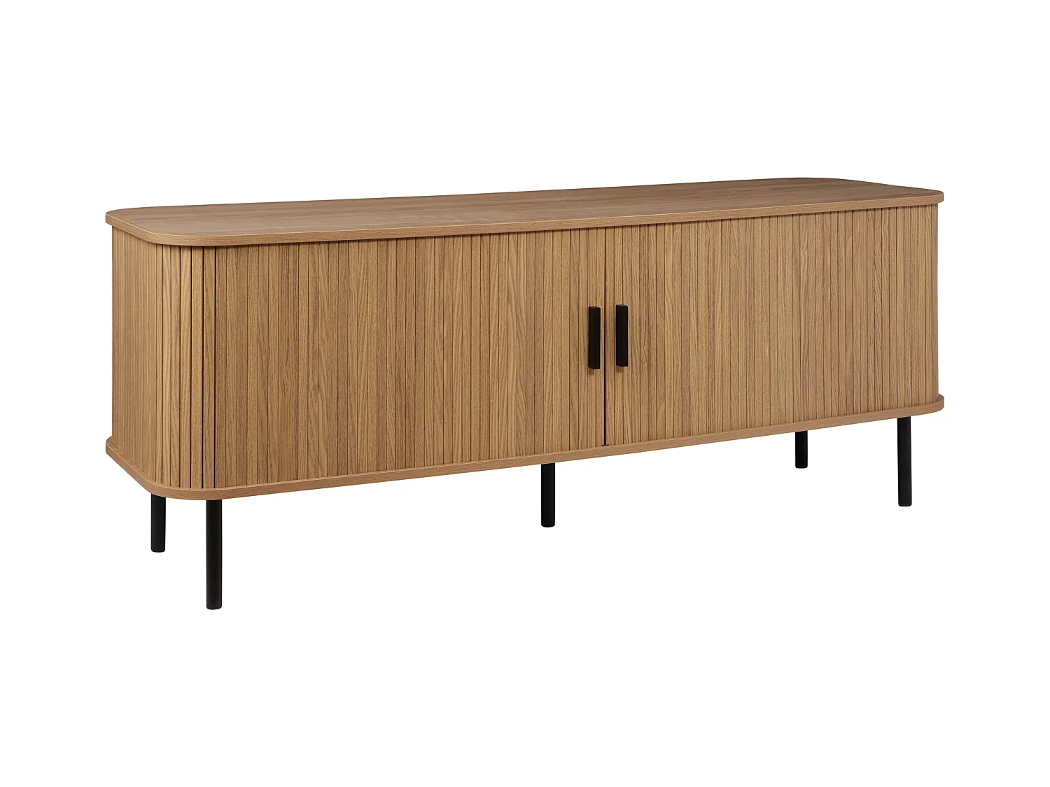 Meuble TV BRADLEY Marron