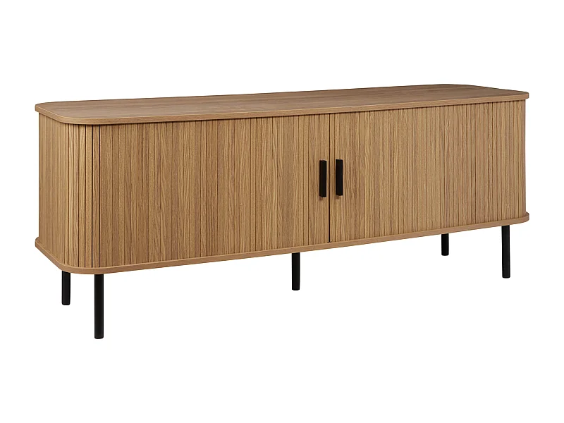 Meuble TV BRADLEY Marron