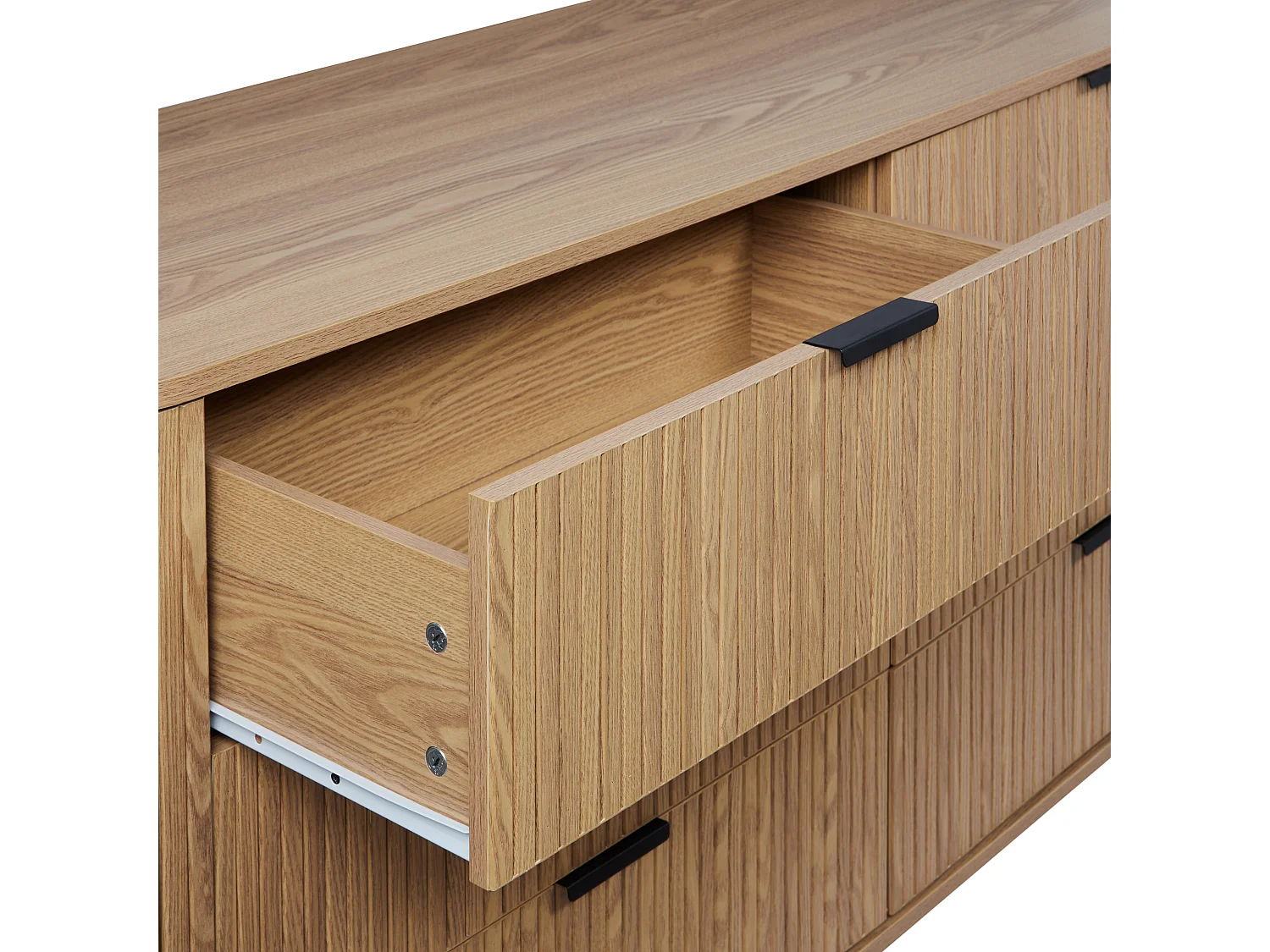 Commode à 6 tiroirs BRADLEY Marron