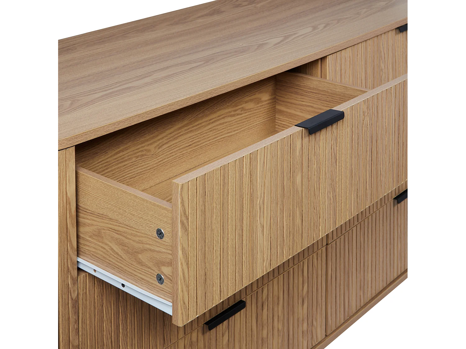 Commode à 6 tiroirs BRADLEY Marron