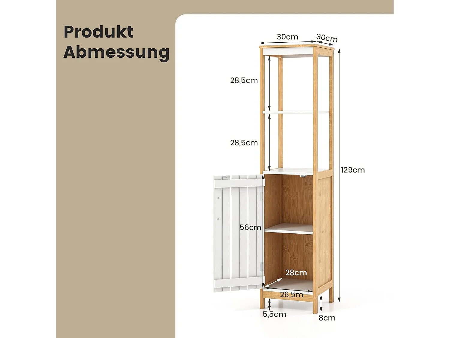 Badezimmerschrank NM9091ZMDE
