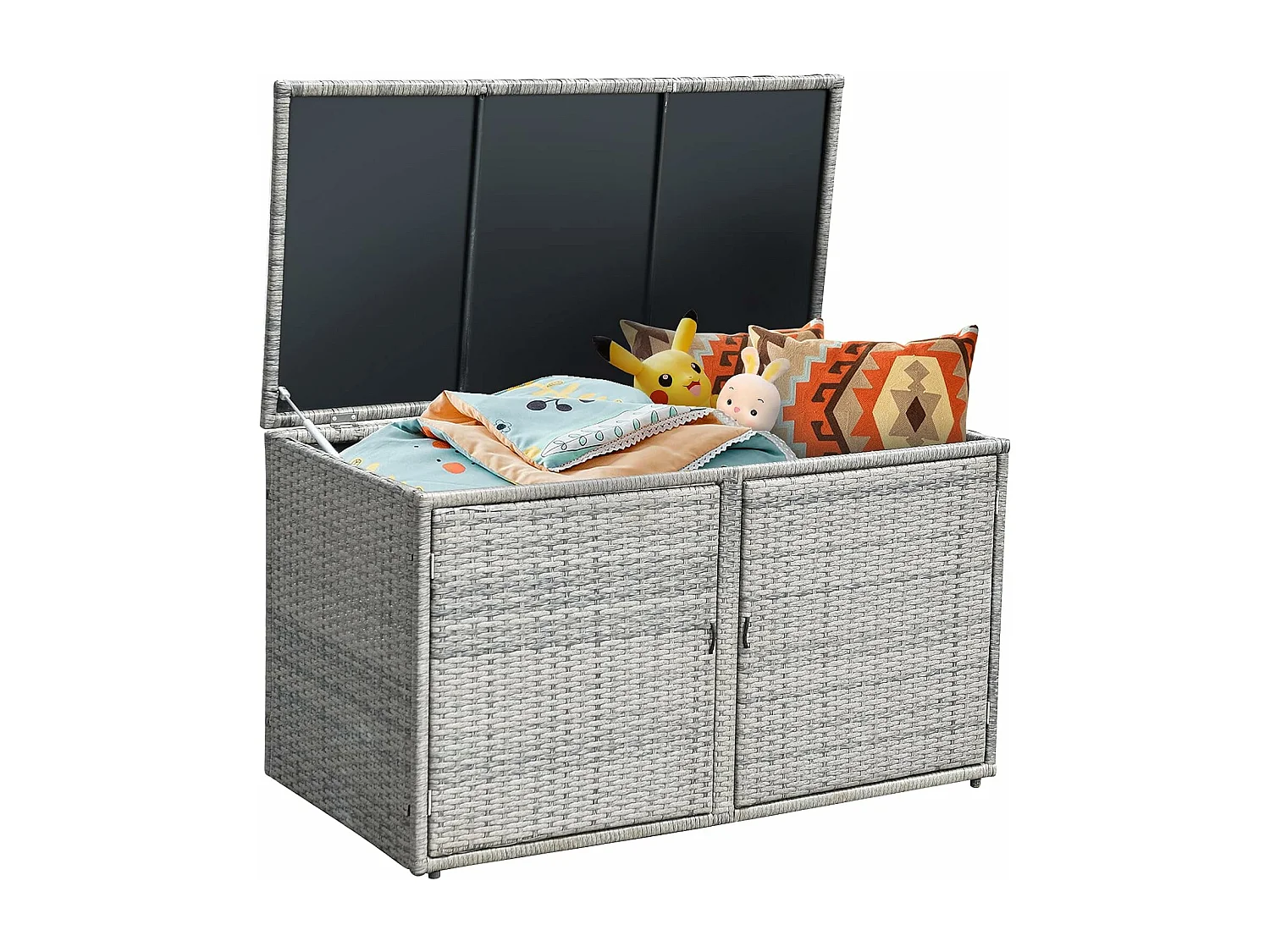 Auflagenbox Rattan 335L Stauraum