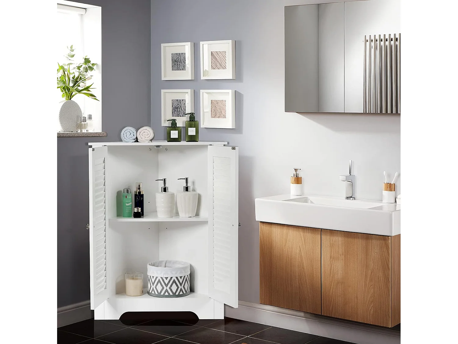 Eckschrank Bodenschrank