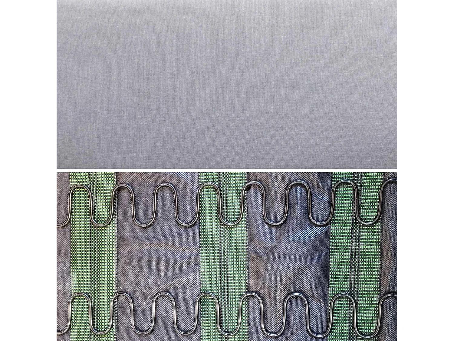 Sillón estilo escandinavo de madera y tela gris claro