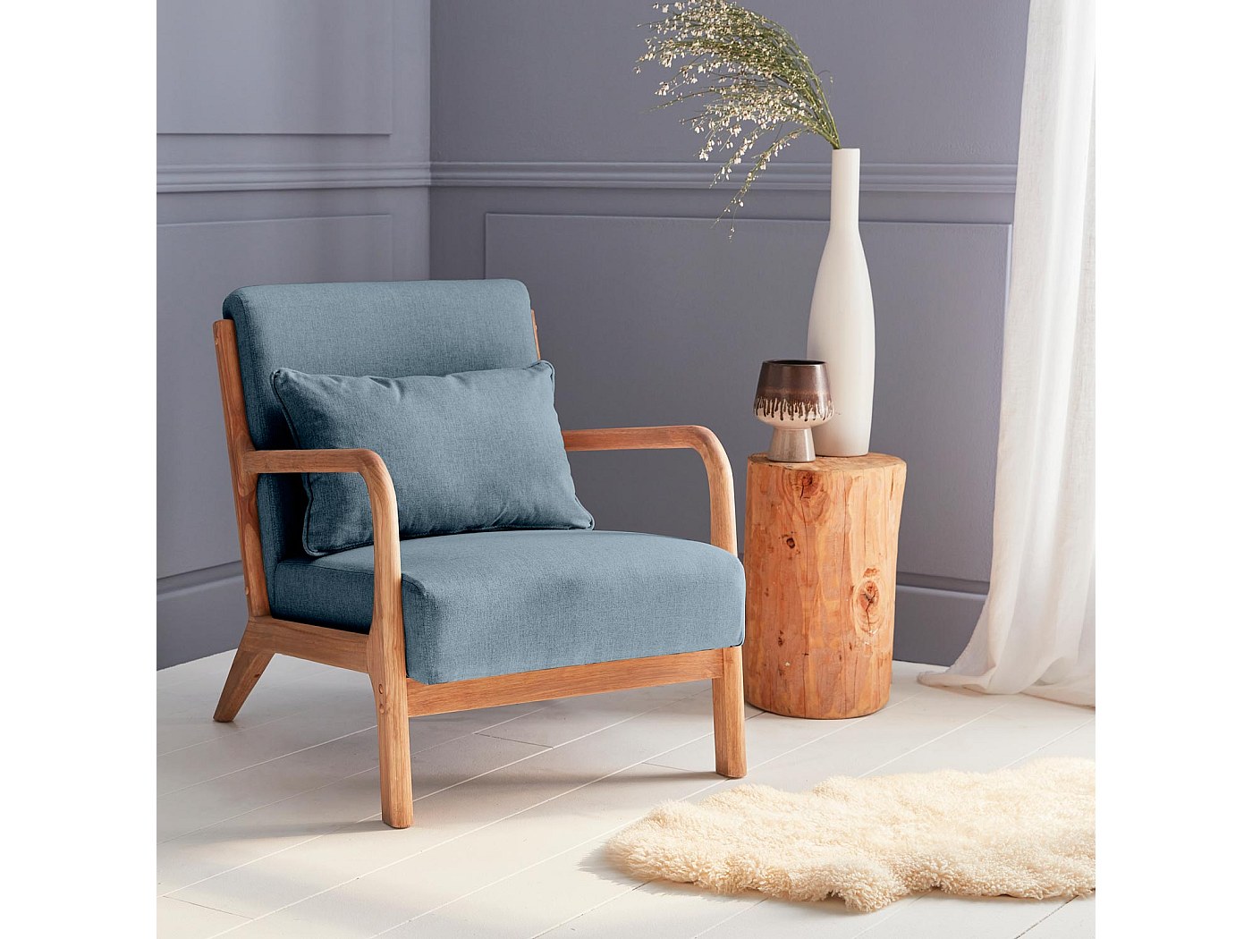 Fauteuil Saint Barth 1 Place – Multicouleur – Tissu Coton – Occasion