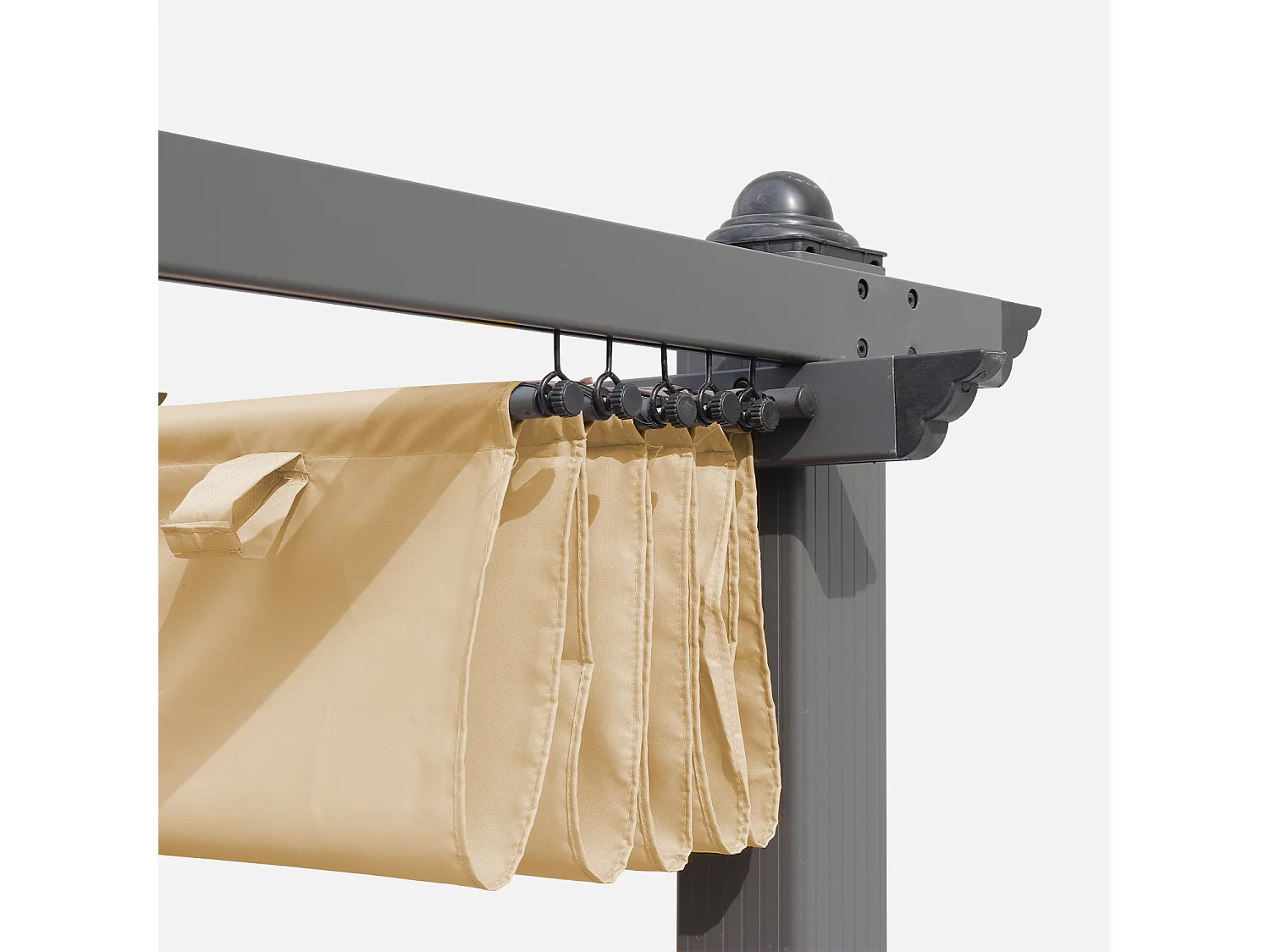 Techo de repuesto para pérgola 3x3m beige