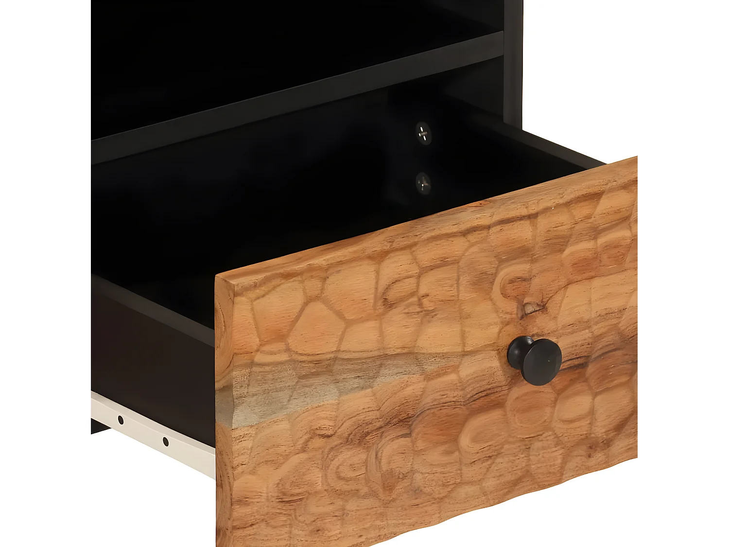 Mesa de centro 80x54x40 cm madeira de acácia maciça