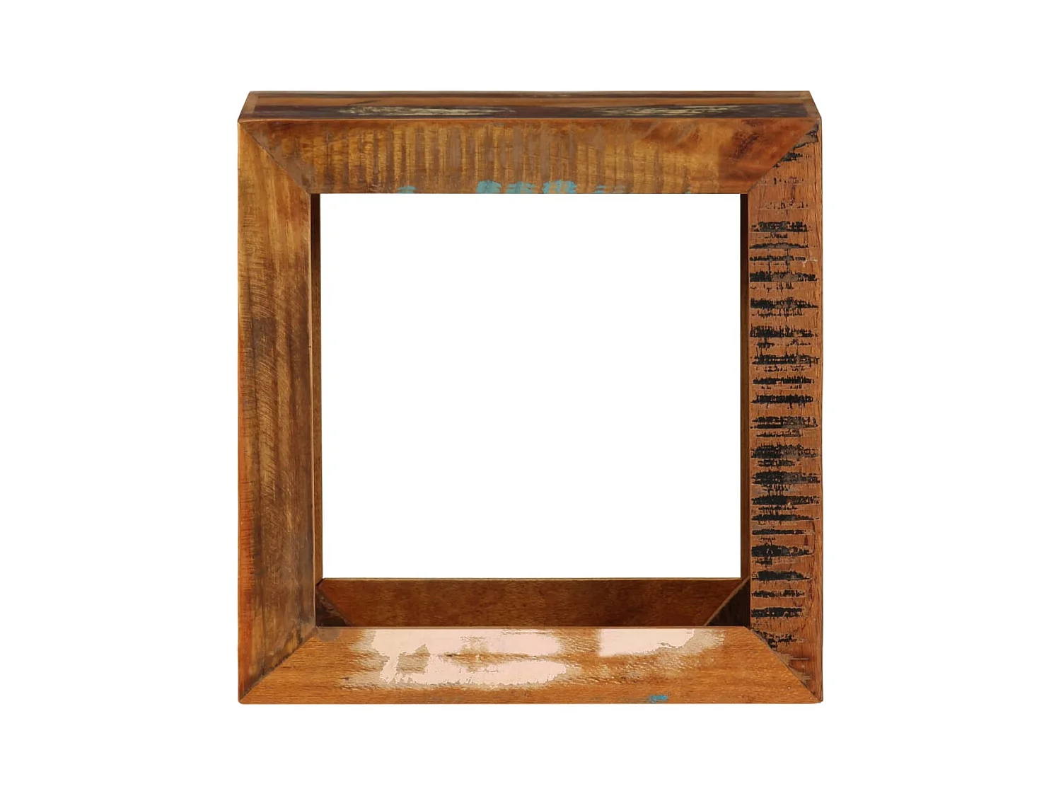 Tabouret 40x30x40 cm Bois de récupération solide