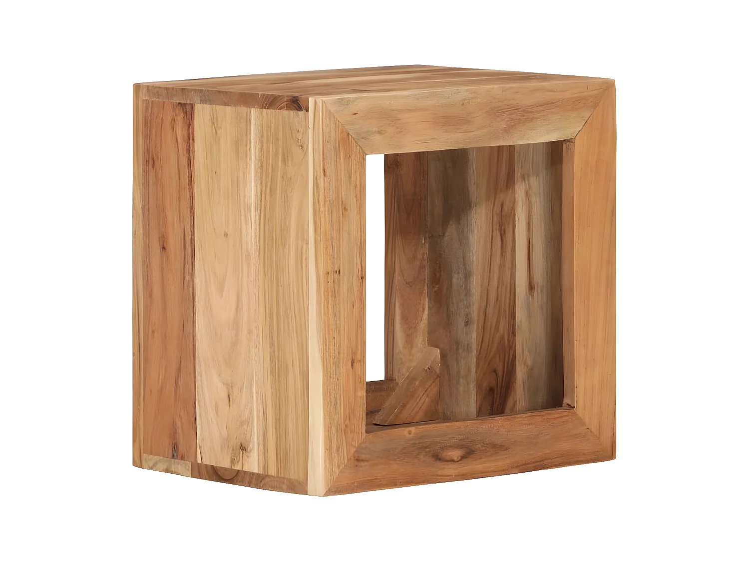 Tabouret 40x30x40 cm Bois d'acacia solide
