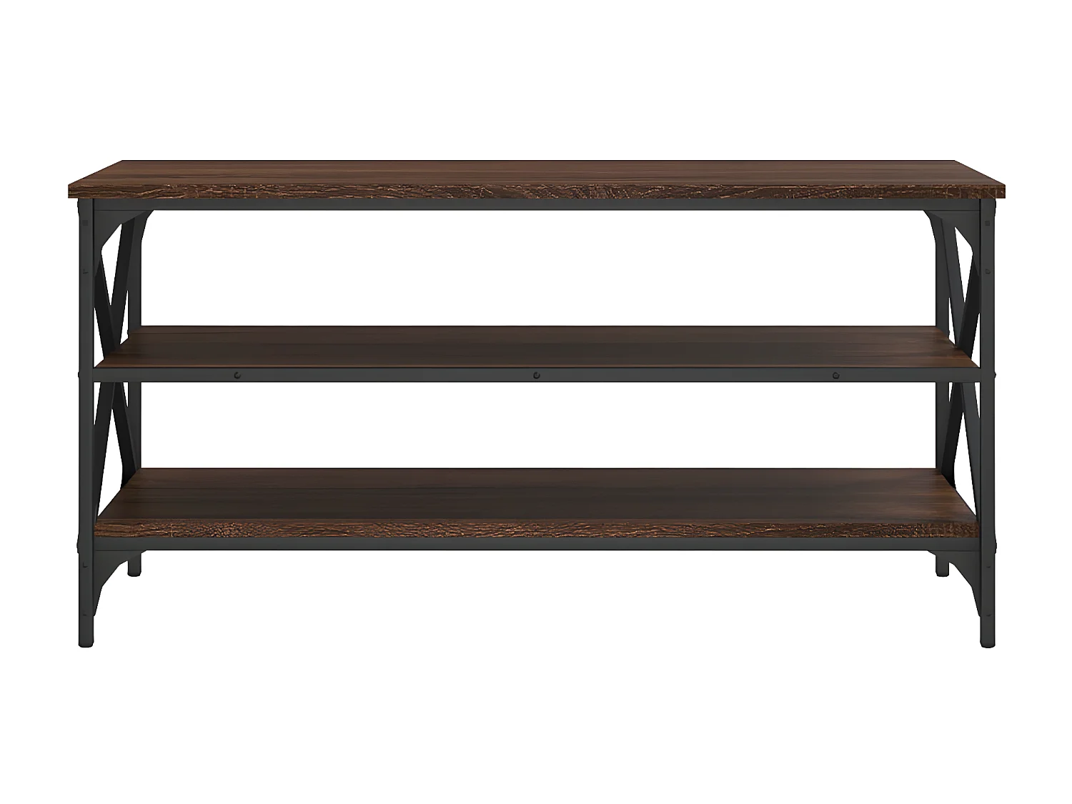 Meuble TV Chêne marron 100x40x50 cm Bois d'ingénierie