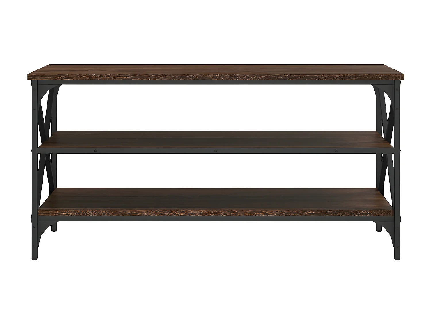 Meuble TV Chêne marron 100x40x50 cm Bois d'ingénierie