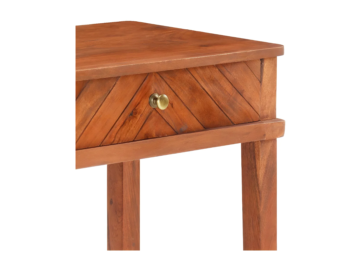 Armoire console 110x40x76 cm Bois d'acacia massif