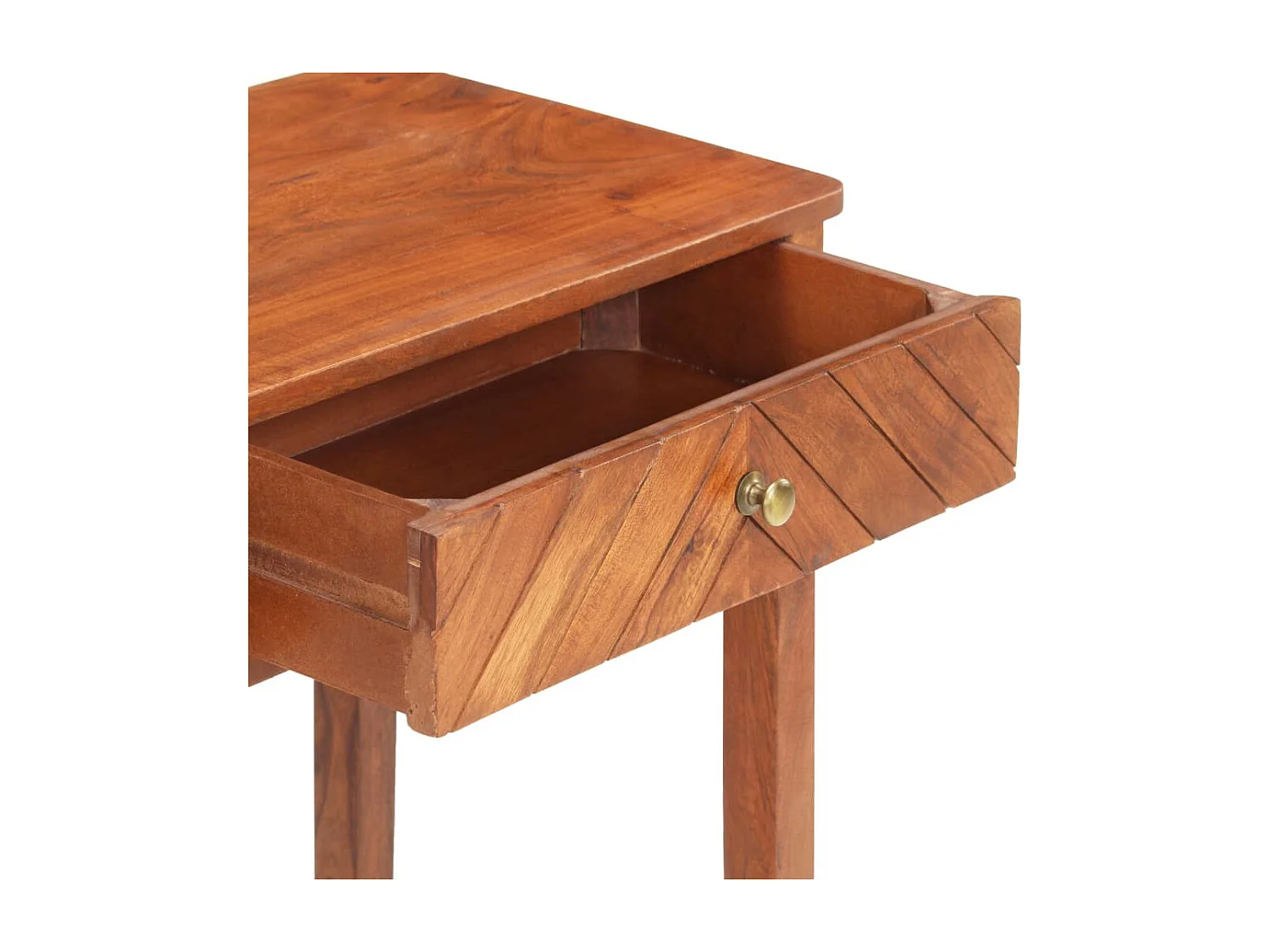 Armoire console 110x40x76 cm Bois d'acacia massif