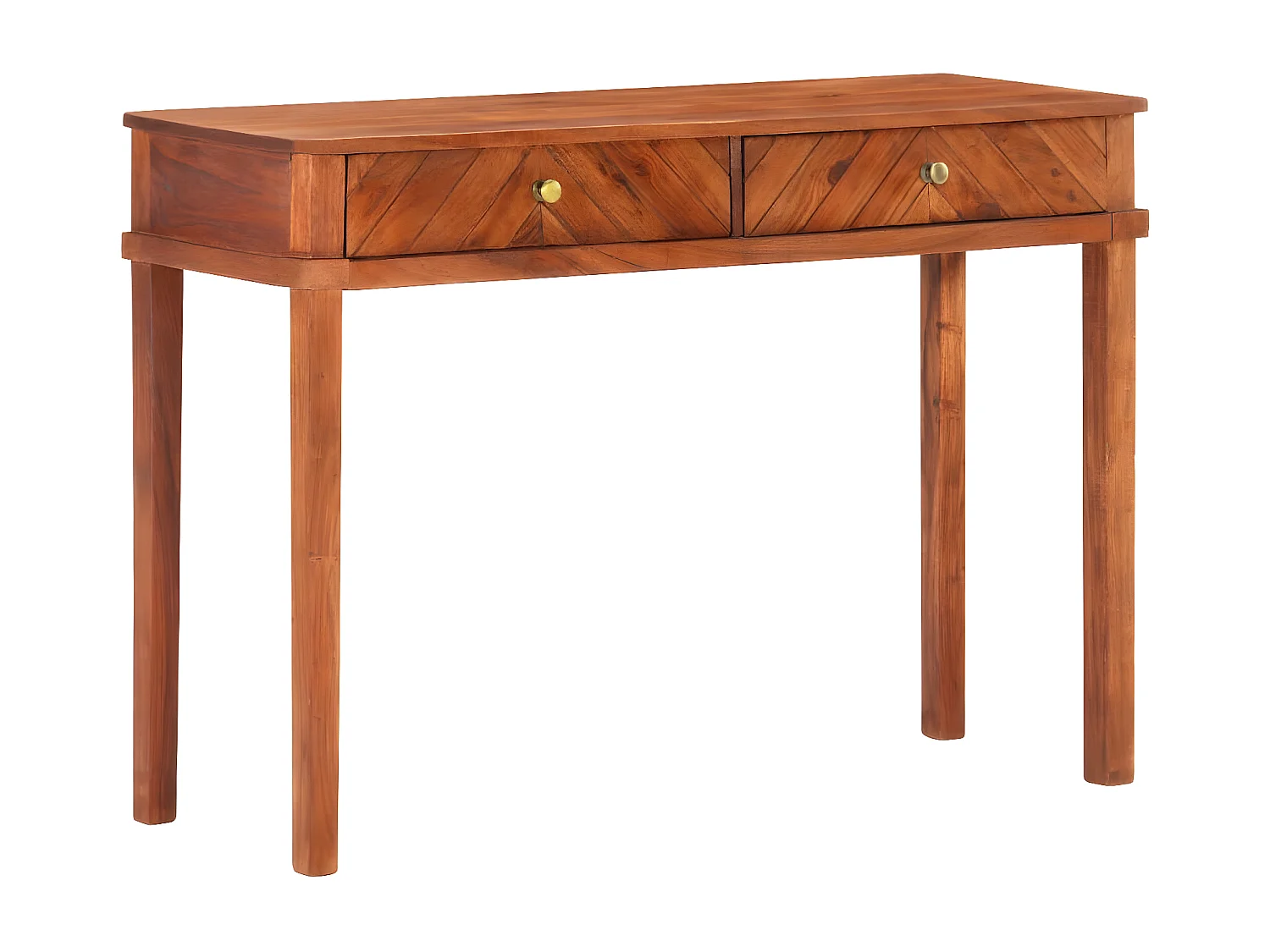 Armoire console 110x40x76 cm Bois d'acacia massif