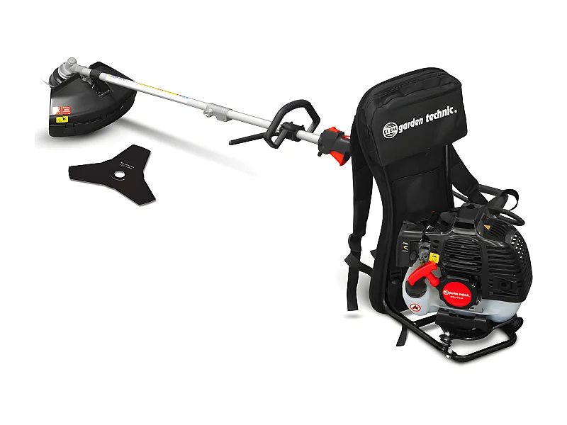 Desbrozadora Térmica Dorsal 52CC - Cuchilla + Hilos - Elem Garden