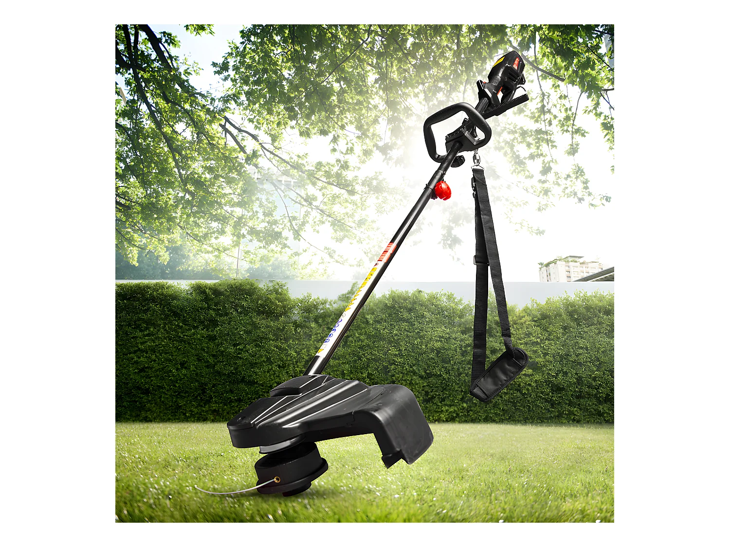 Débroussailleuse électrique 1200W avec bobine et lame 3 dents - Elem Garden