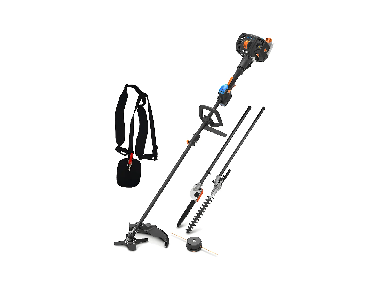 Multifunctionele Thermische 4 in 1 Lawn Master - 26 cm³ - Elektrische Start