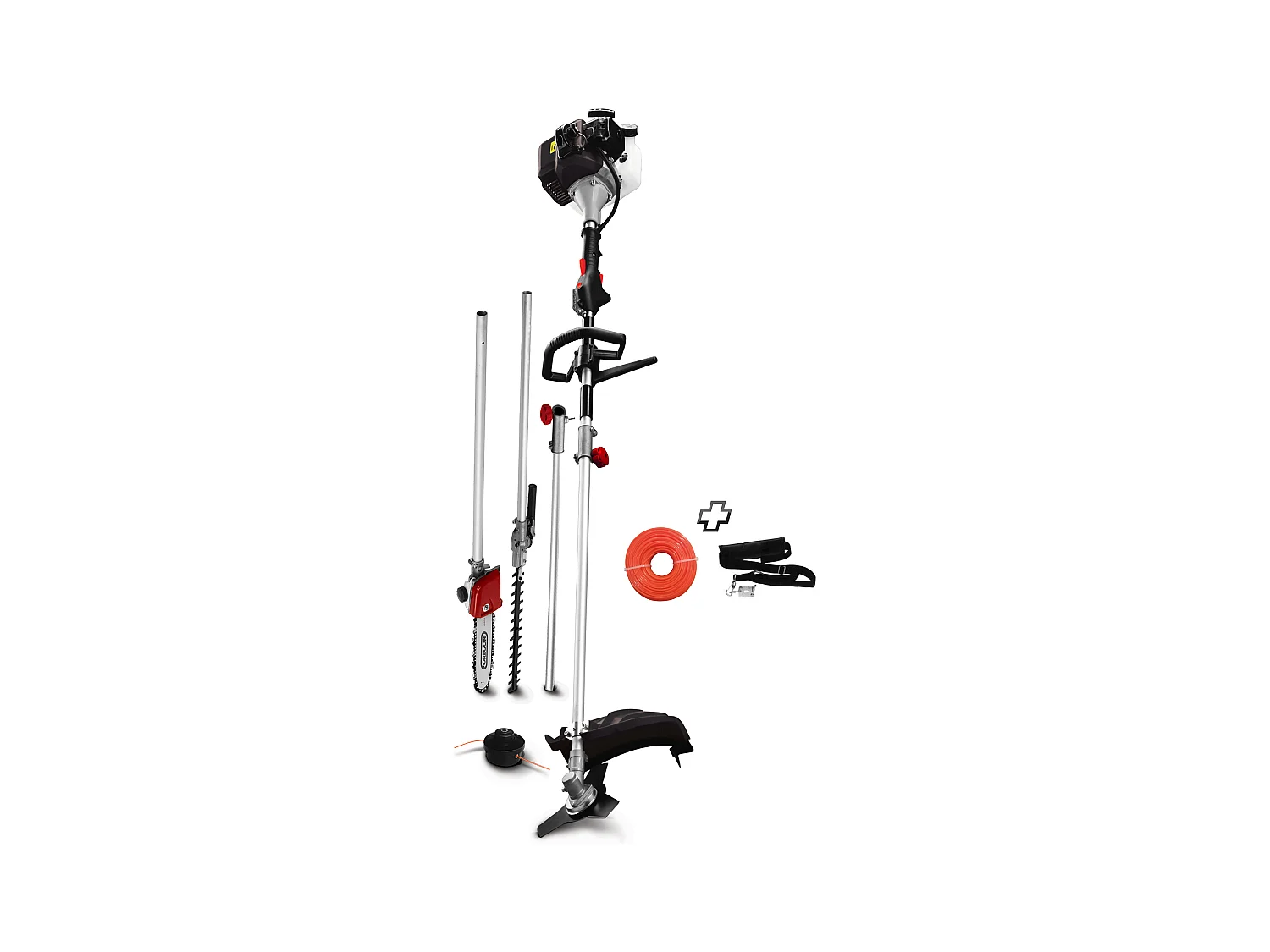 Outil multi fonctions 4 en 1 - 33cc + 40M de fil